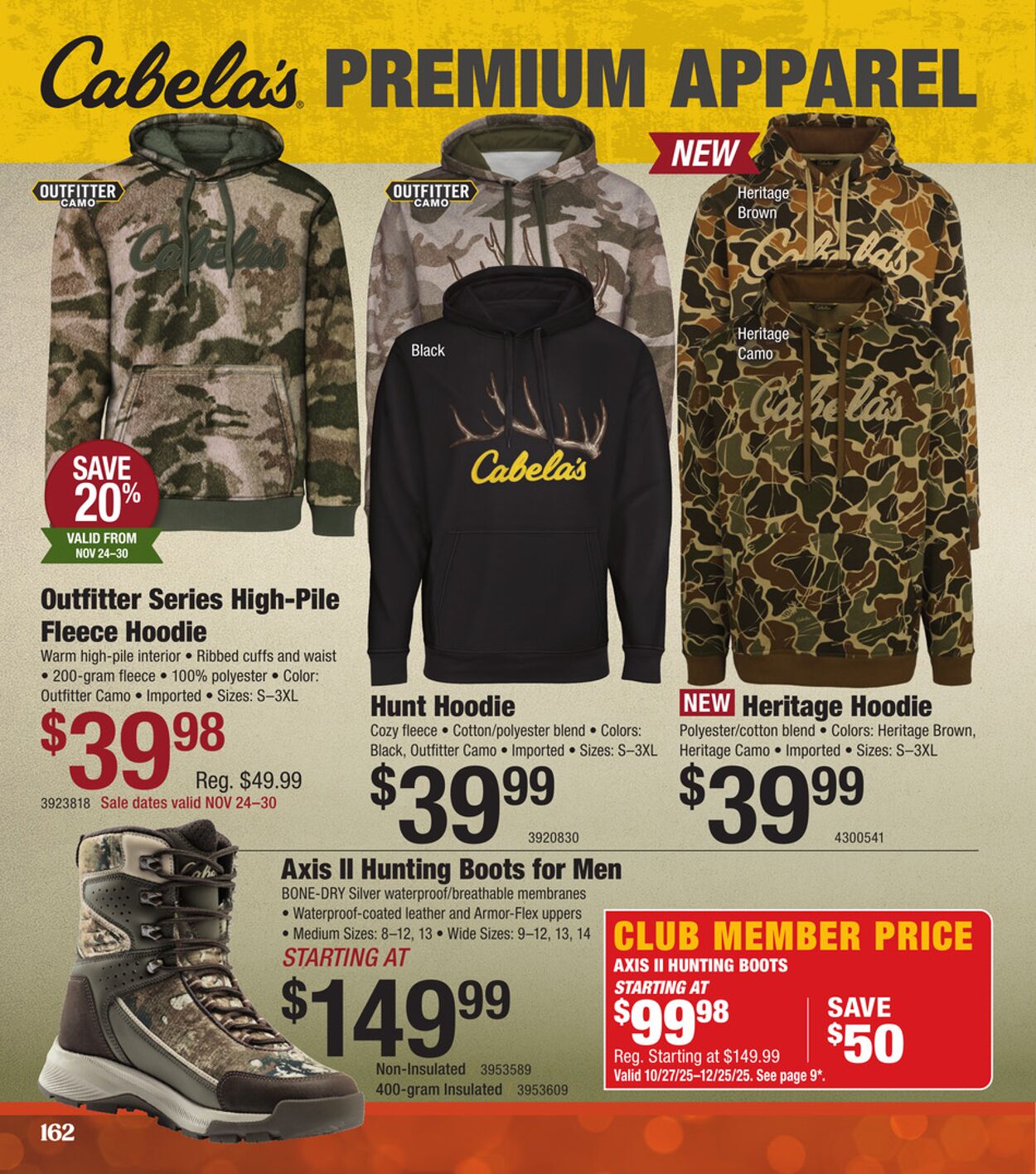 Weekly ad Cabela's 10/24/2025 - 11/07/2025