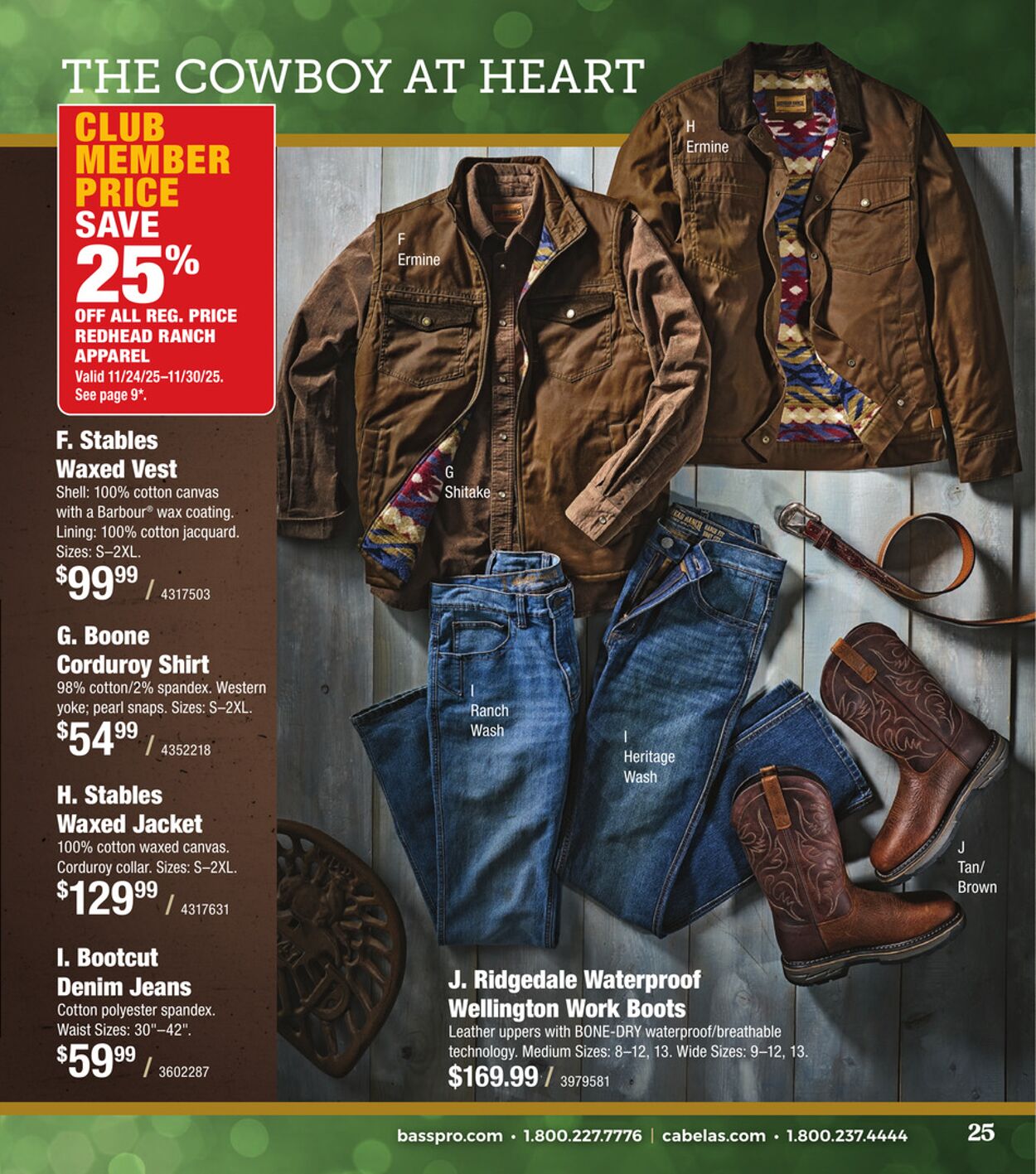 Weekly ad Cabela's 10/24/2025 - 11/07/2025