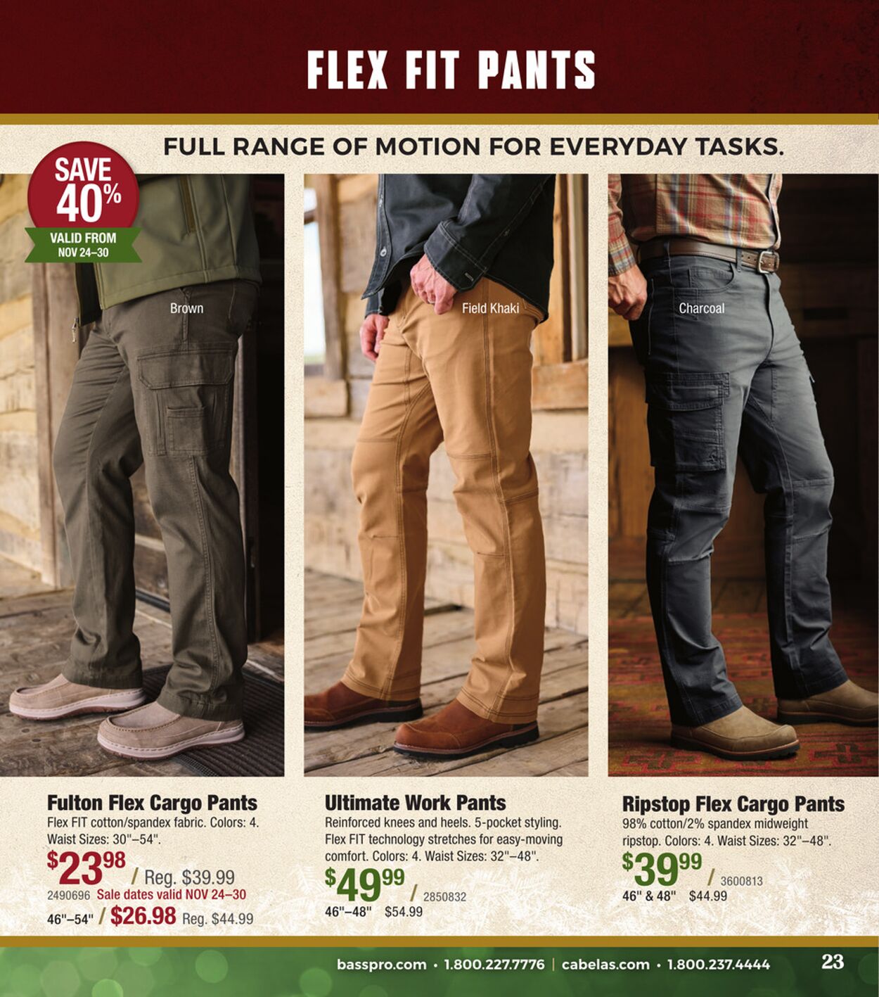 Weekly ad Cabela's 10/24/2025 - 11/07/2025