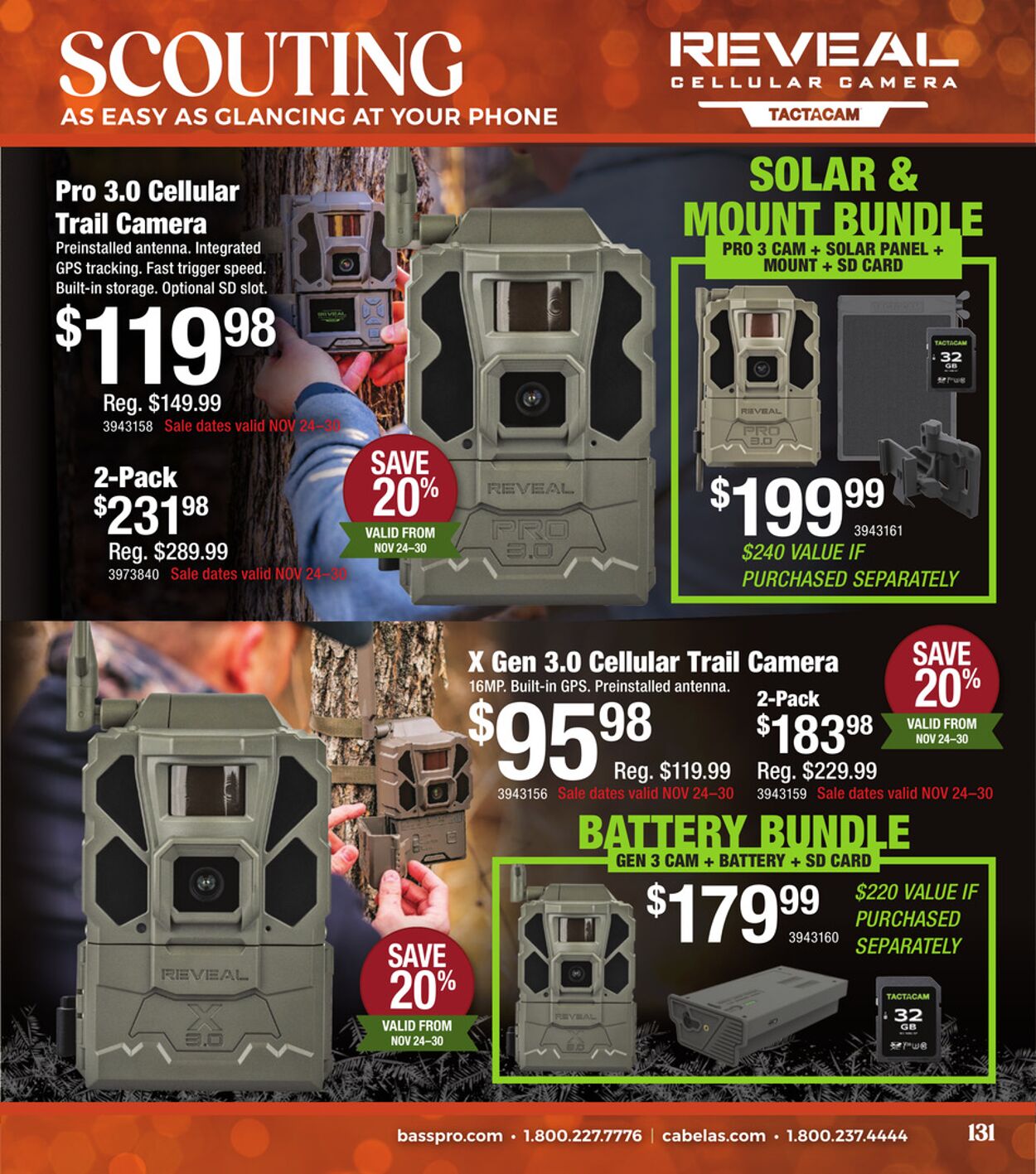 Weekly ad Cabela's 10/24/2025 - 11/07/2025