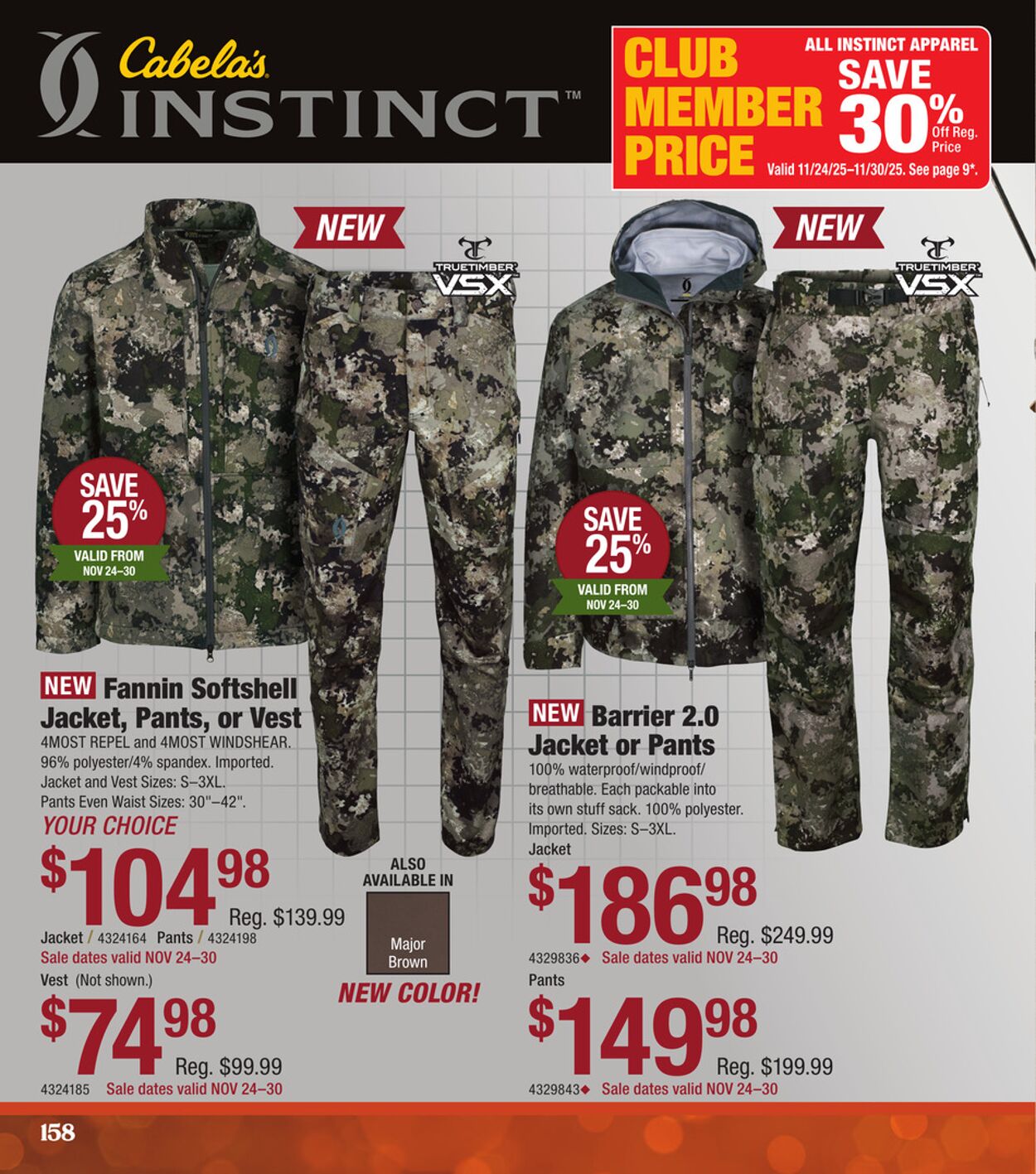 Weekly ad Cabela's 10/24/2025 - 11/07/2025