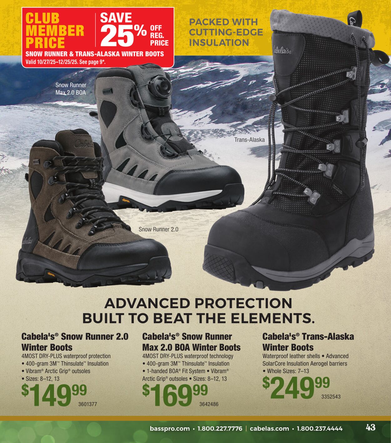 Weekly ad Cabela's 10/24/2025 - 11/07/2025