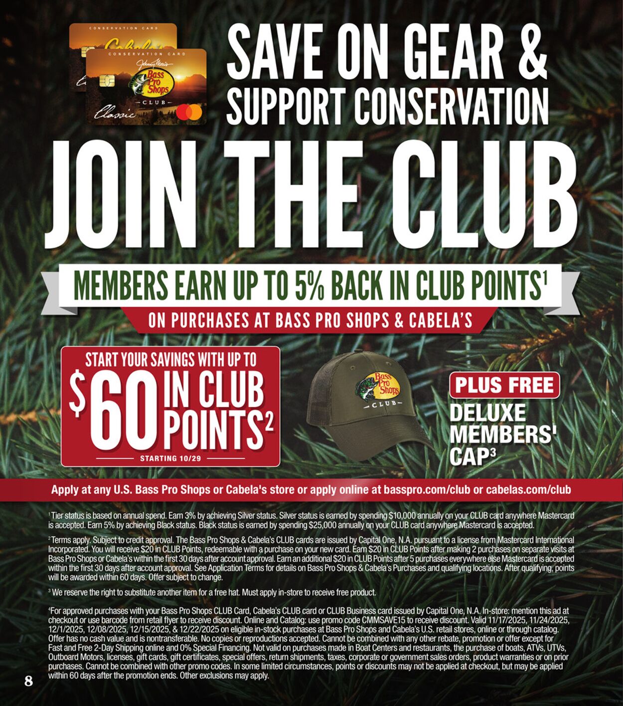 Weekly ad Cabela's 10/24/2025 - 11/07/2025