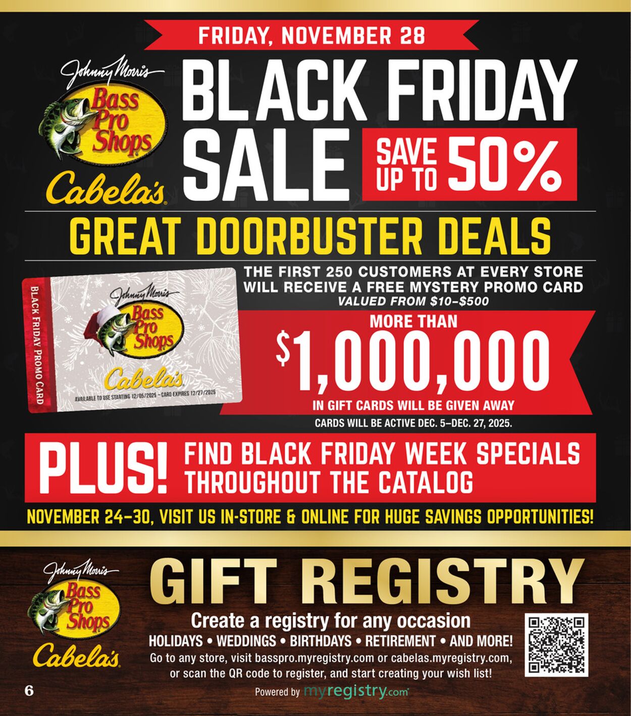 Weekly ad Cabela's 10/24/2025 - 11/07/2025