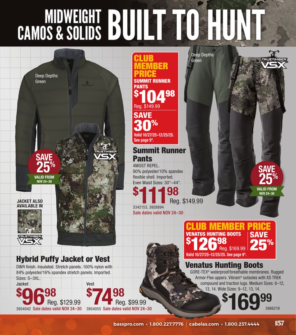 Weekly ad Cabela's 10/24/2025 - 11/07/2025