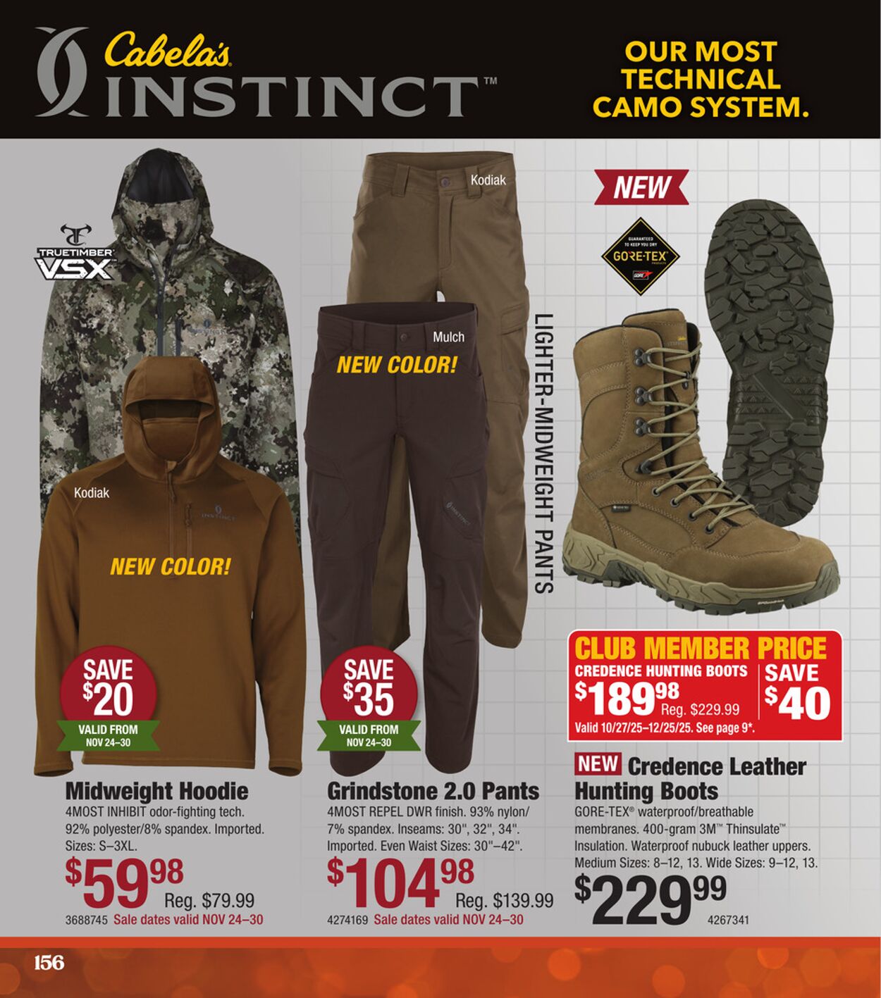 Weekly ad Cabela's 10/24/2025 - 11/07/2025