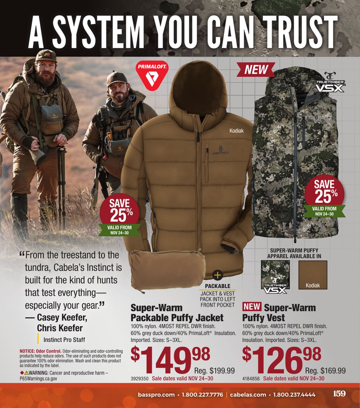 Weekly ad Cabela's 10/24/2025 - 11/07/2025