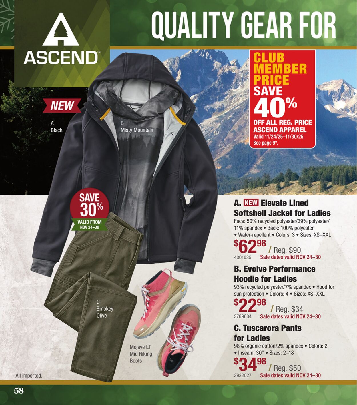 Weekly ad Cabela's 10/24/2025 - 11/07/2025