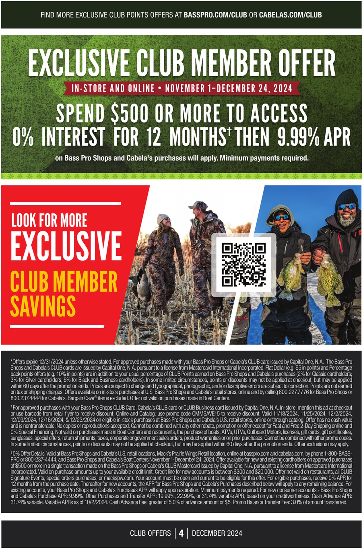 Weekly ad Cabela's 12/01/2024 - 12/31/2024