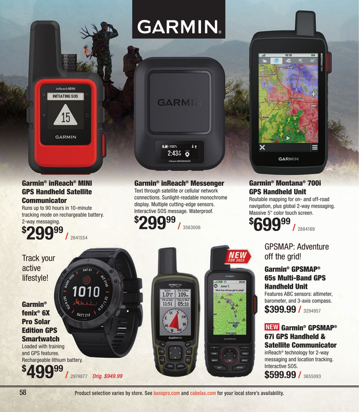 Weekly ad Cabela's 08/31/2023 - 12/30/2023