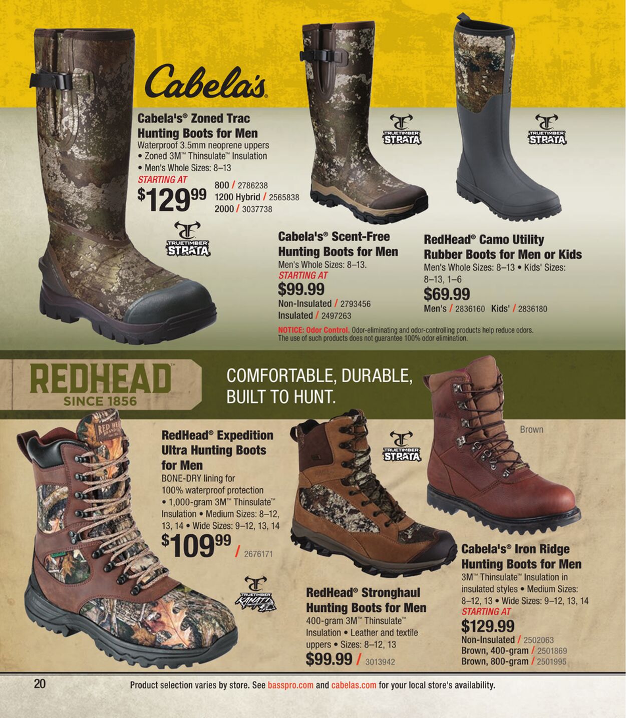 Weekly ad Cabela's 08/31/2023 - 12/30/2023