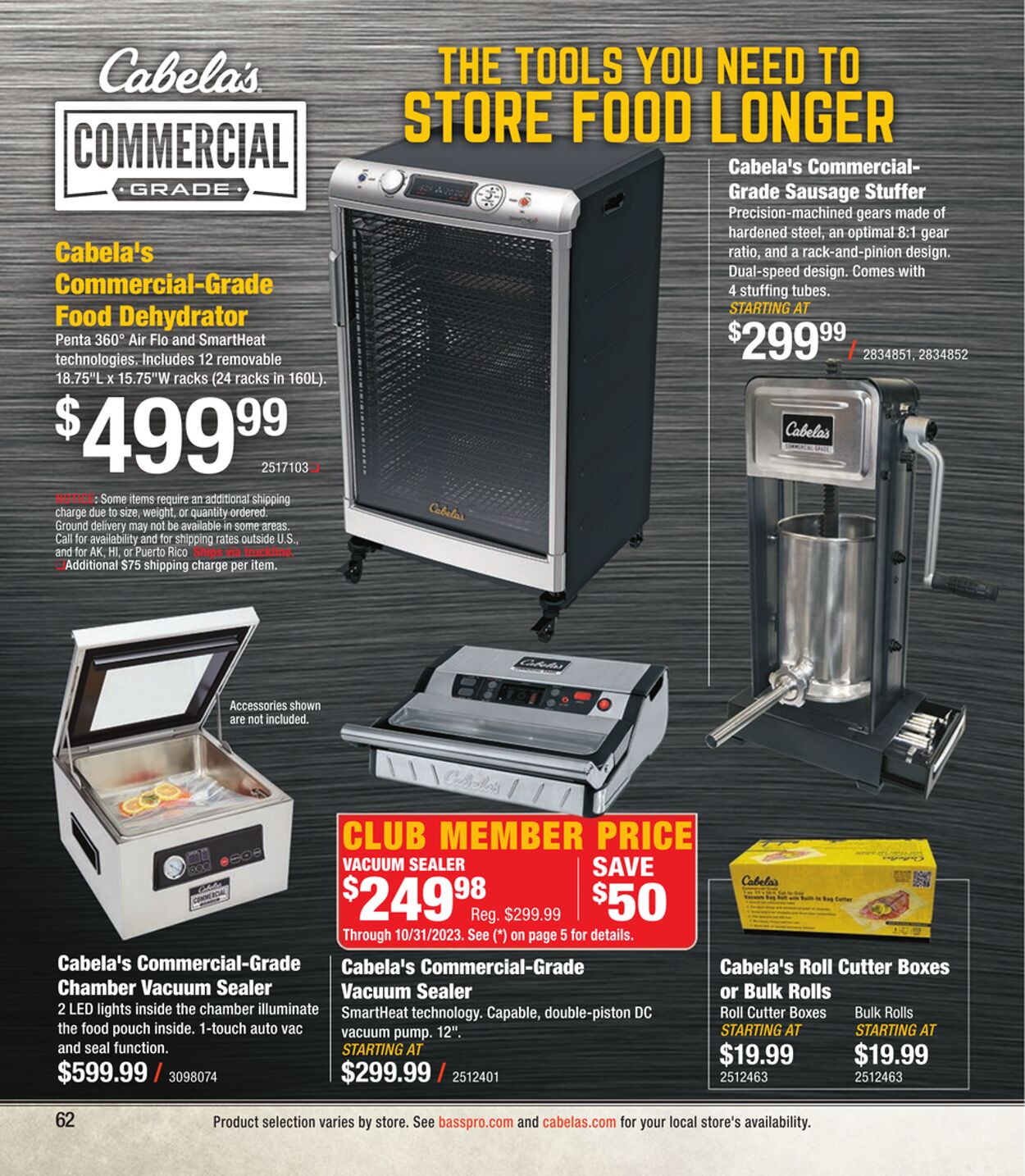 Weekly ad Cabela's 08/31/2023 - 12/30/2023