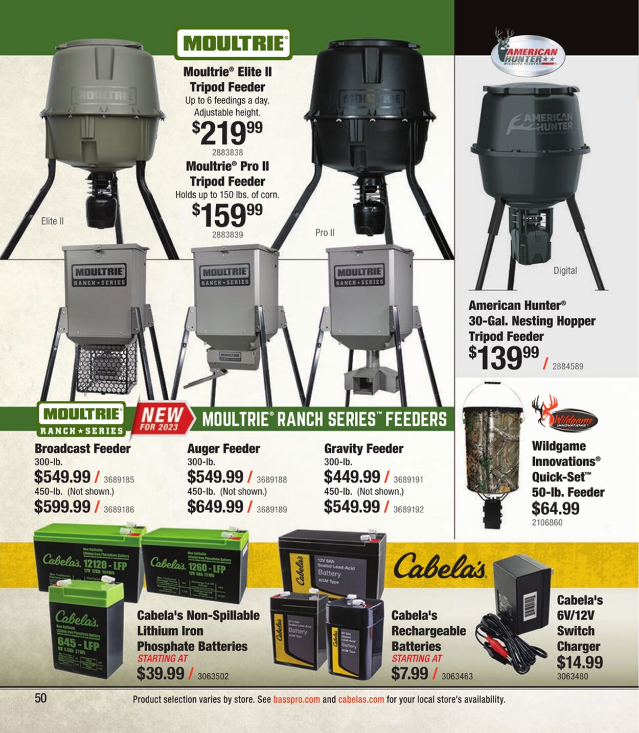 Weekly ad Cabela's 08/31/2023 - 12/30/2023