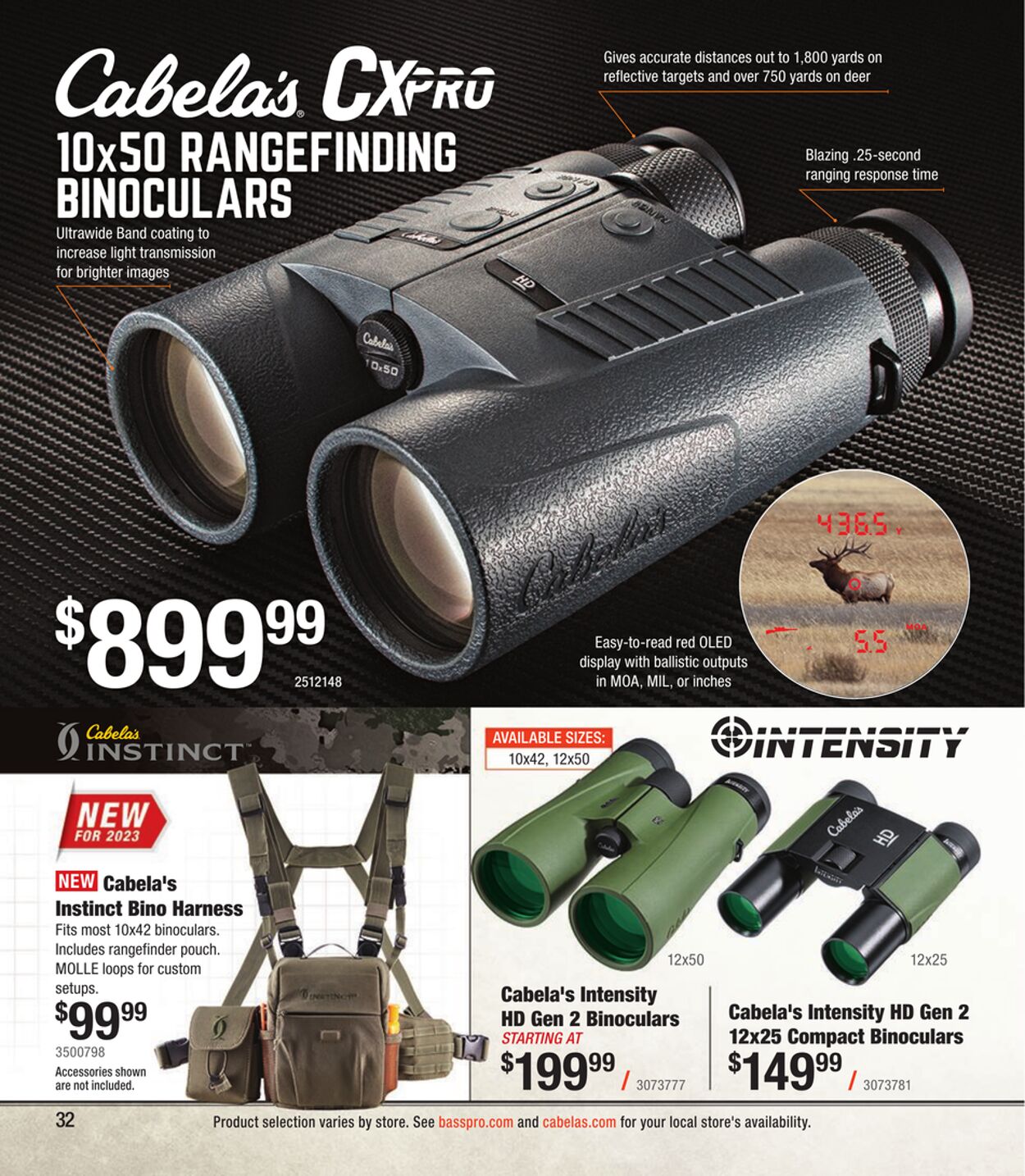 Weekly ad Cabela's 08/31/2023 - 12/30/2023