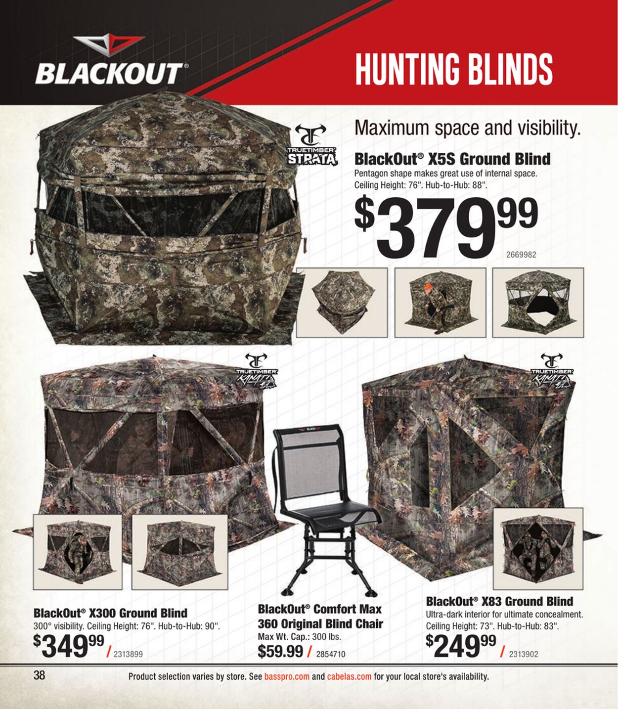 Weekly ad Cabela's 08/31/2023 - 12/30/2023