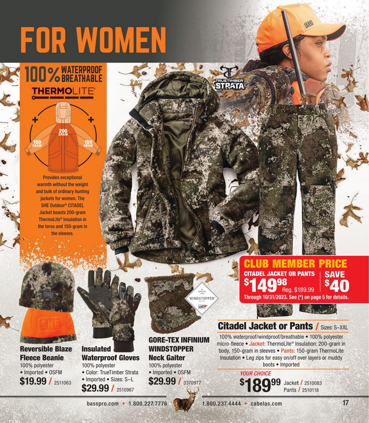 Weekly ad Cabela's 08/31/2023 - 12/30/2023