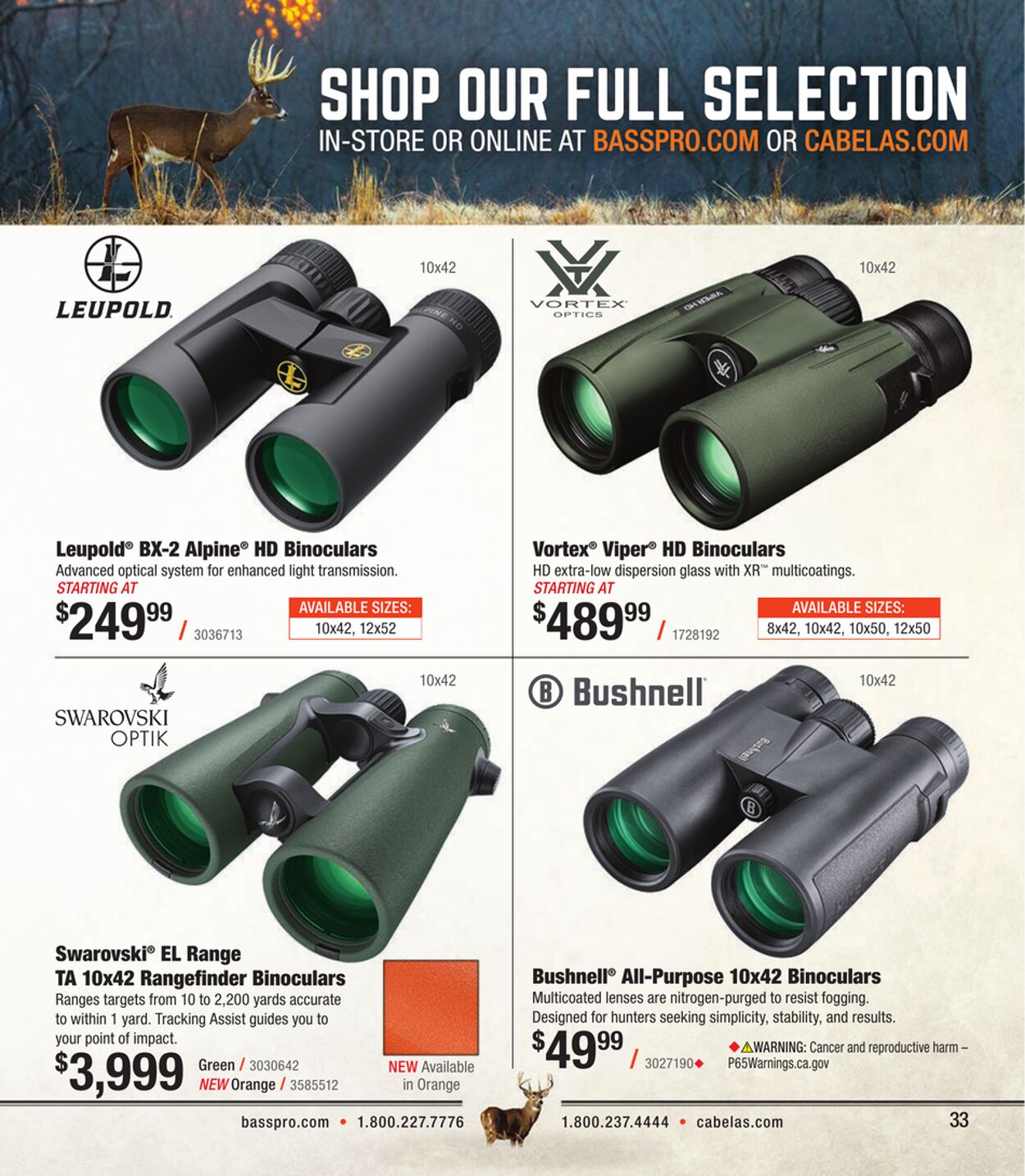 Weekly ad Cabela's 08/31/2023 - 12/30/2023