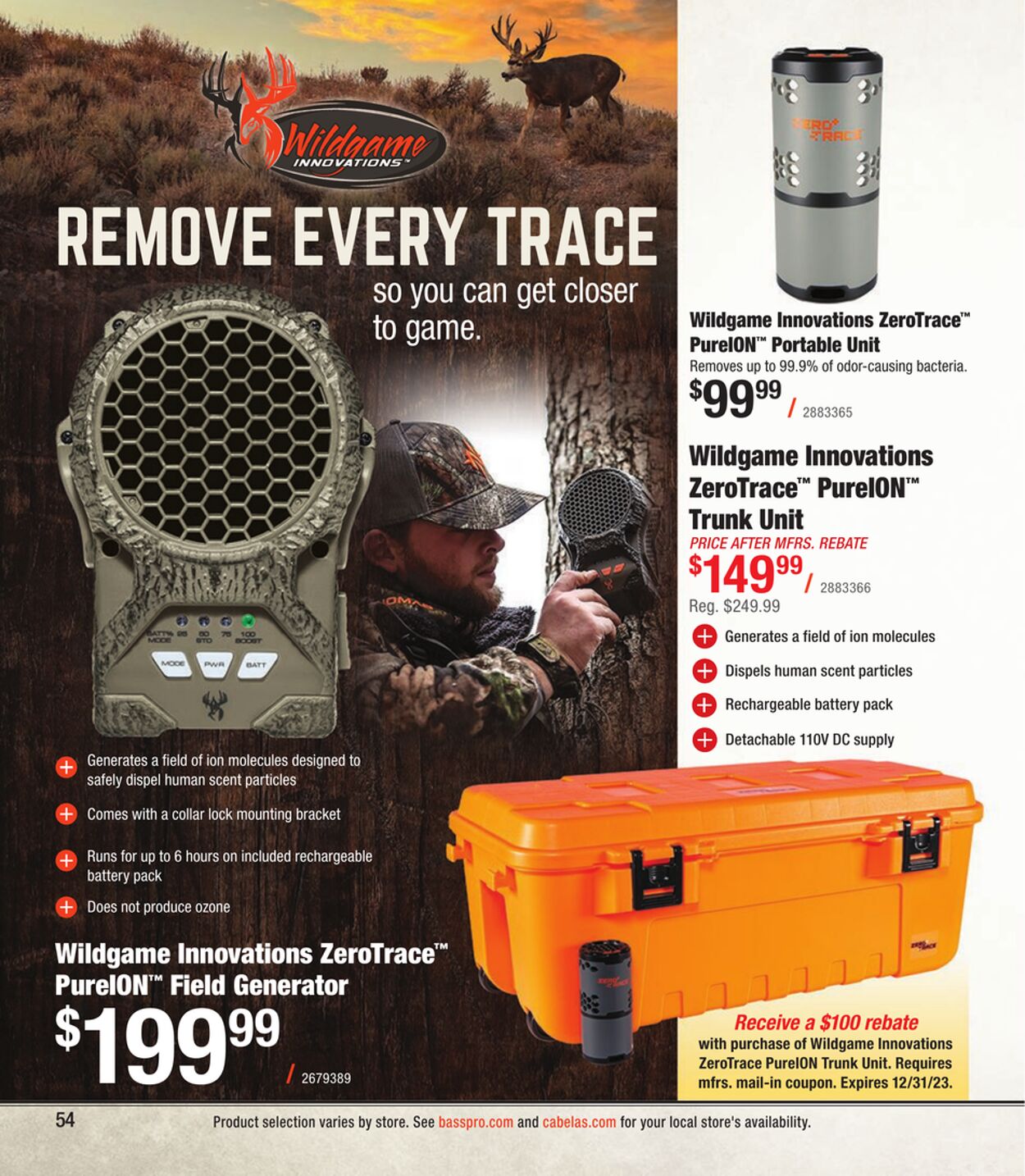 Weekly ad Cabela's 08/31/2023 - 12/30/2023