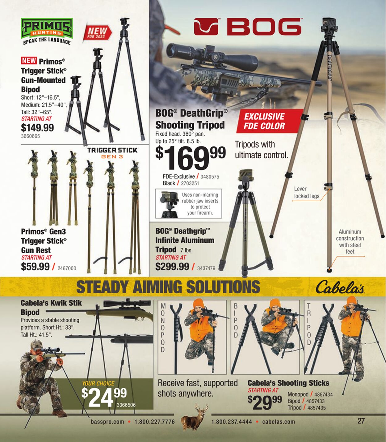 Weekly ad Cabela's 08/31/2023 - 12/30/2023