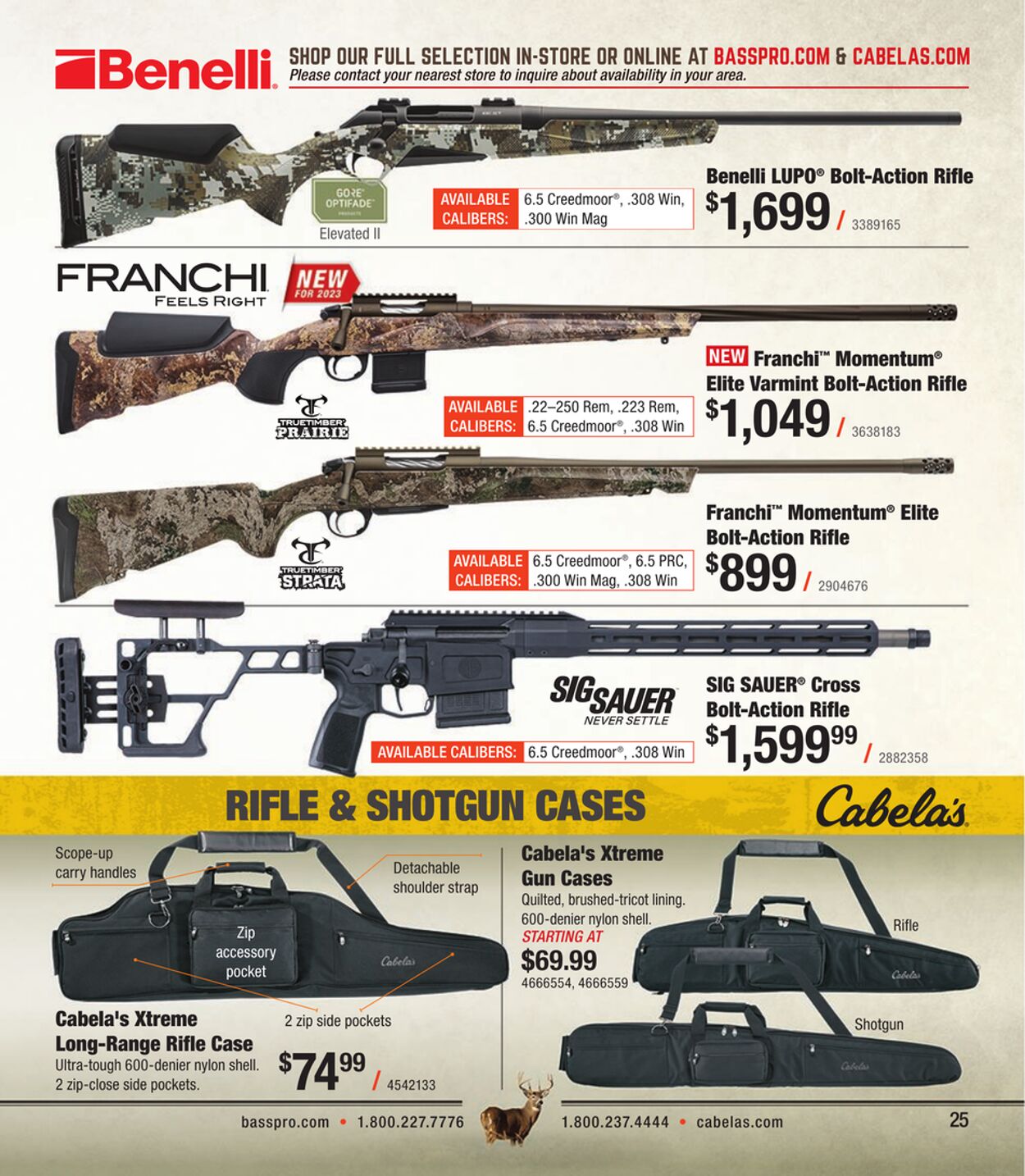 Weekly ad Cabela's 08/31/2023 - 12/30/2023