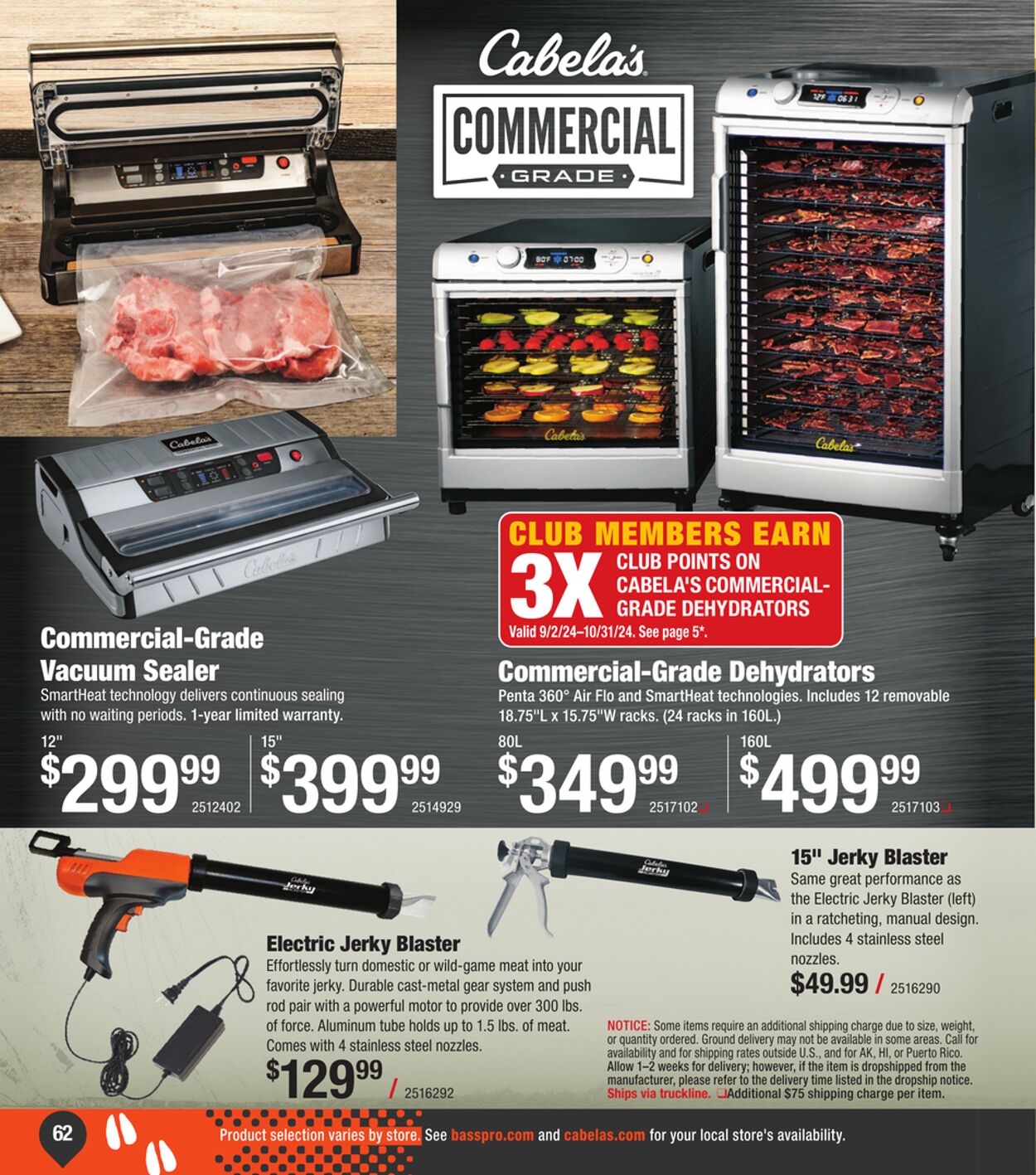 Weekly ad Cabela's 08/29/2024 - 01/29/2025