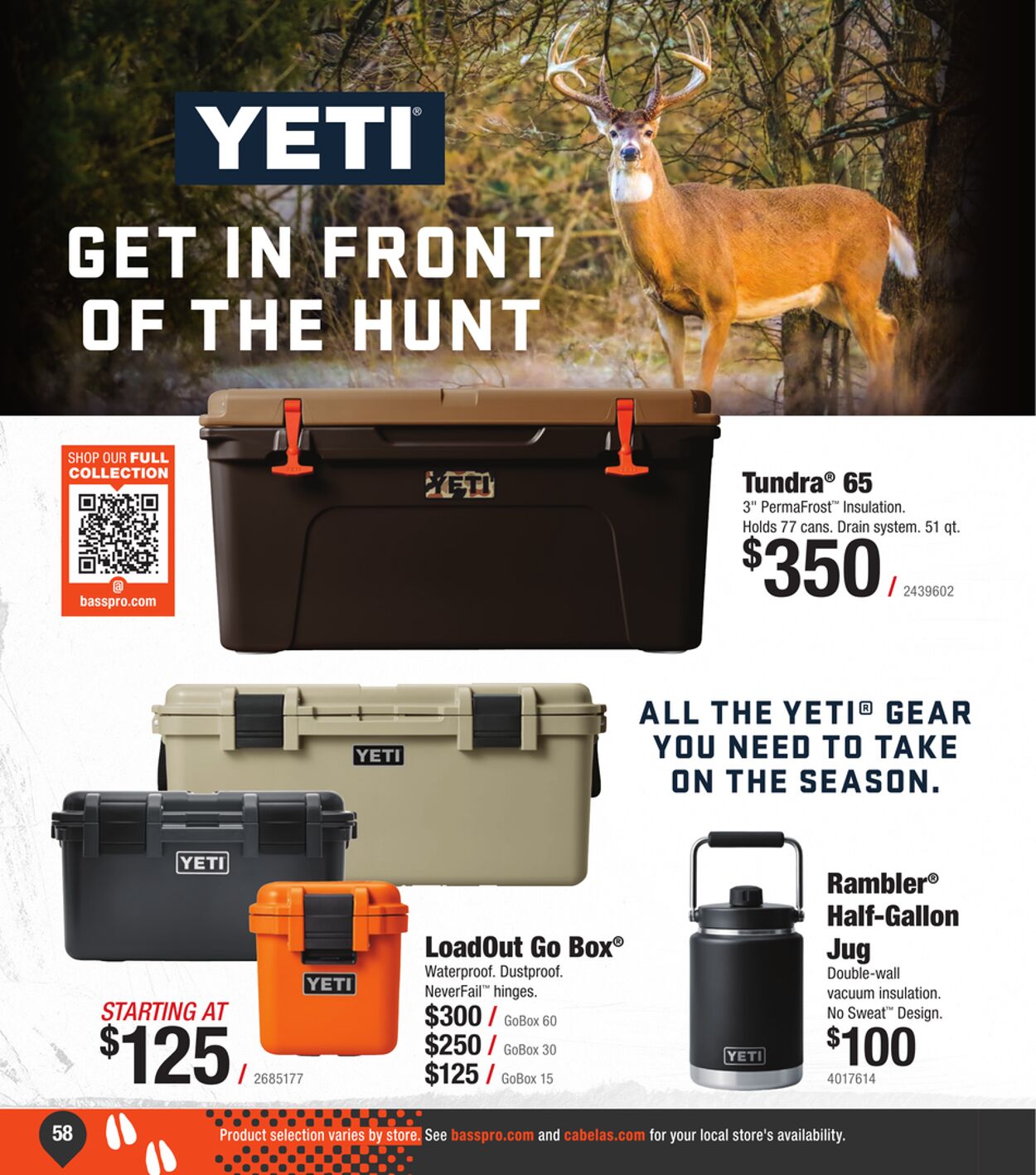 Weekly ad Cabela's 08/29/2024 - 01/29/2025