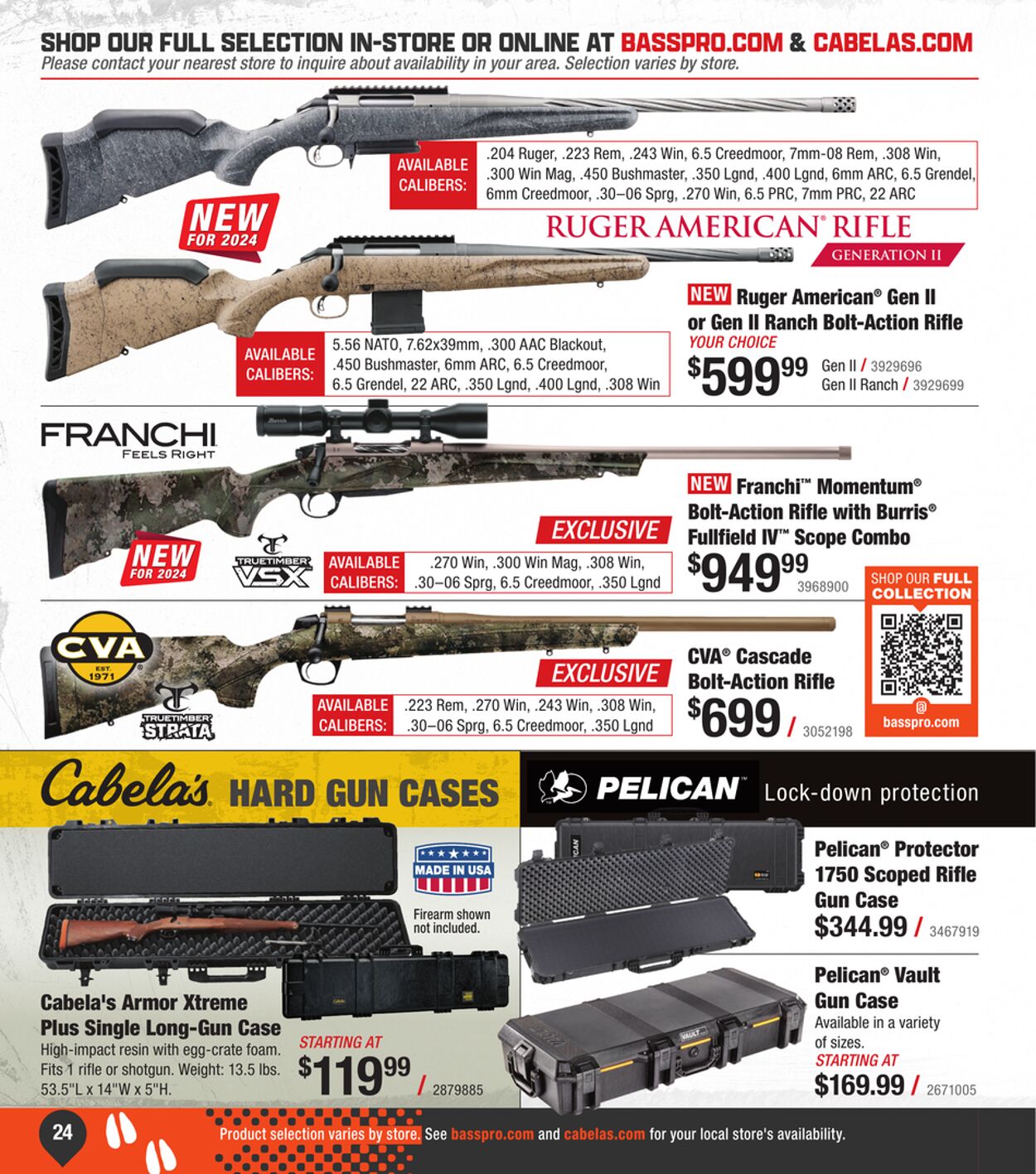 Weekly ad Cabela's 08/29/2024 - 01/29/2025