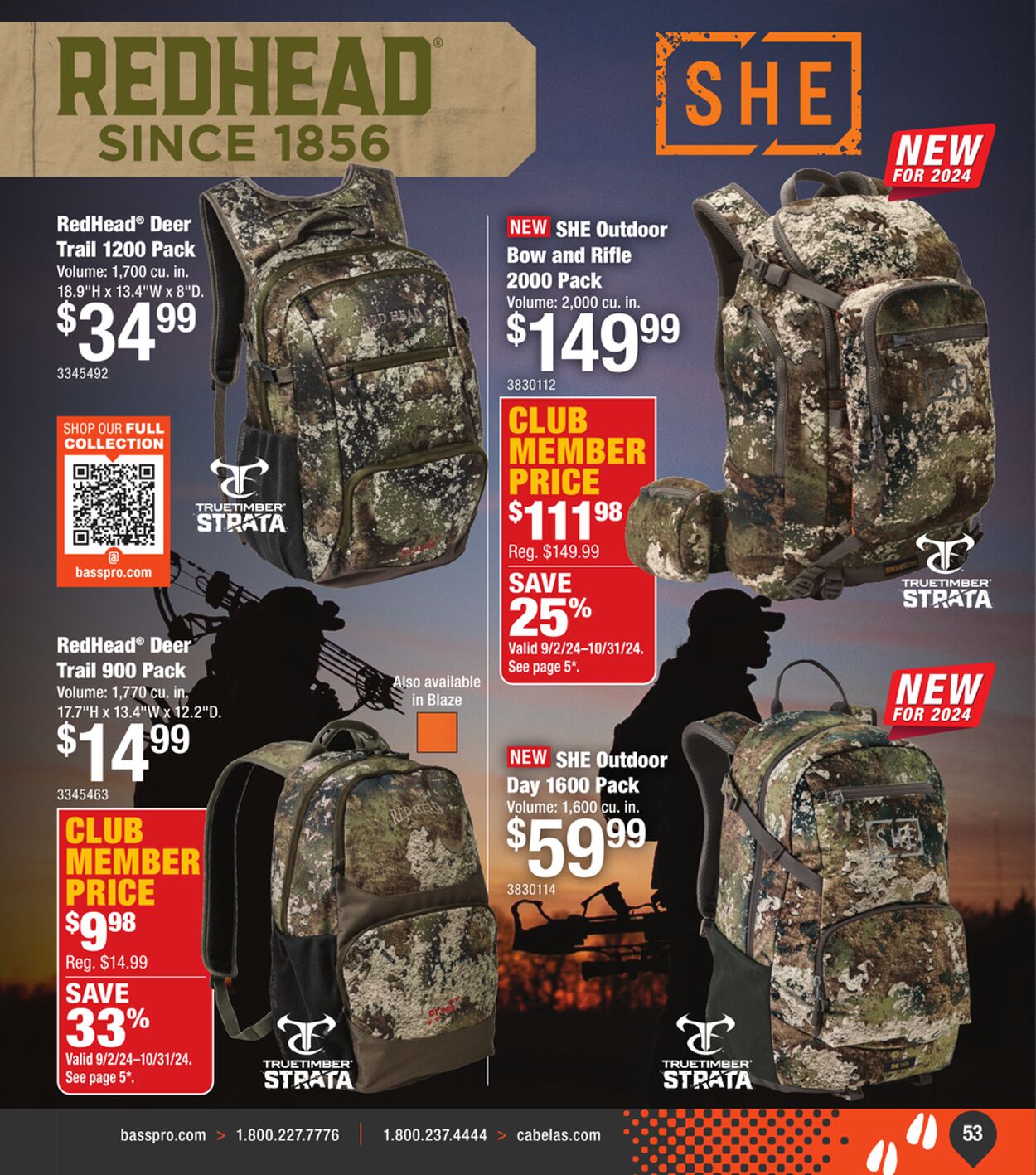 Weekly ad Cabela's 08/29/2024 - 01/29/2025