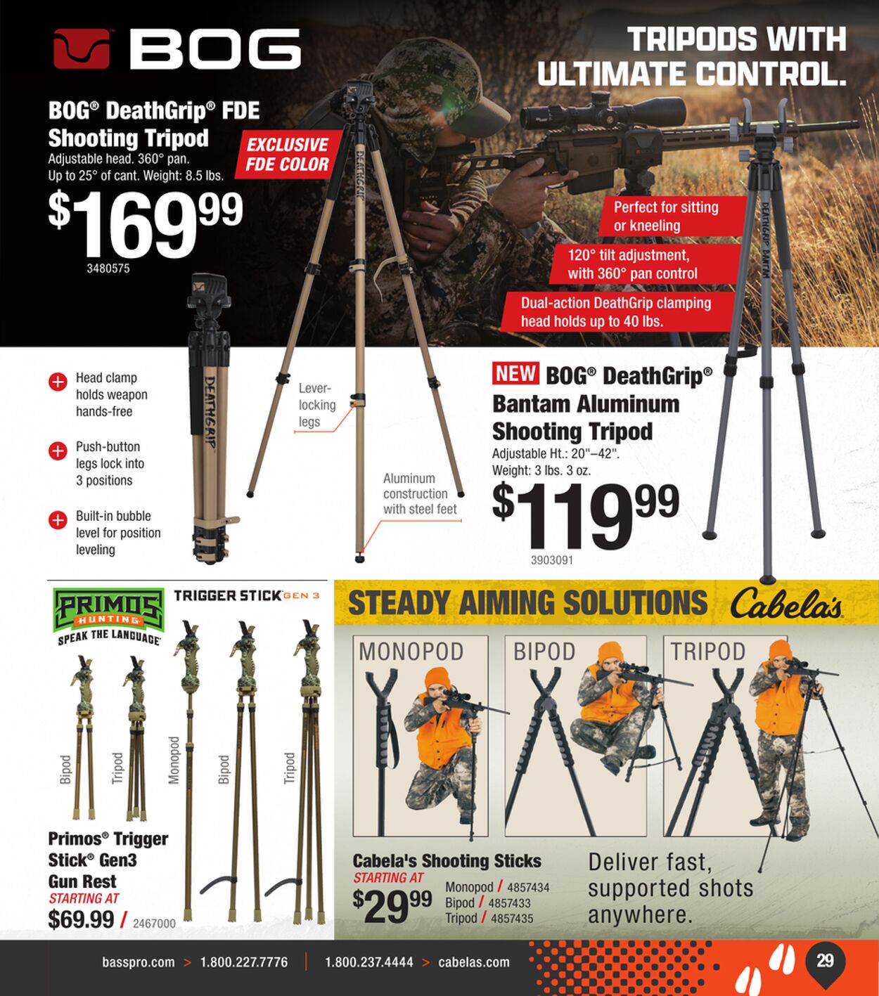 Weekly ad Cabela's 08/29/2024 - 01/29/2025