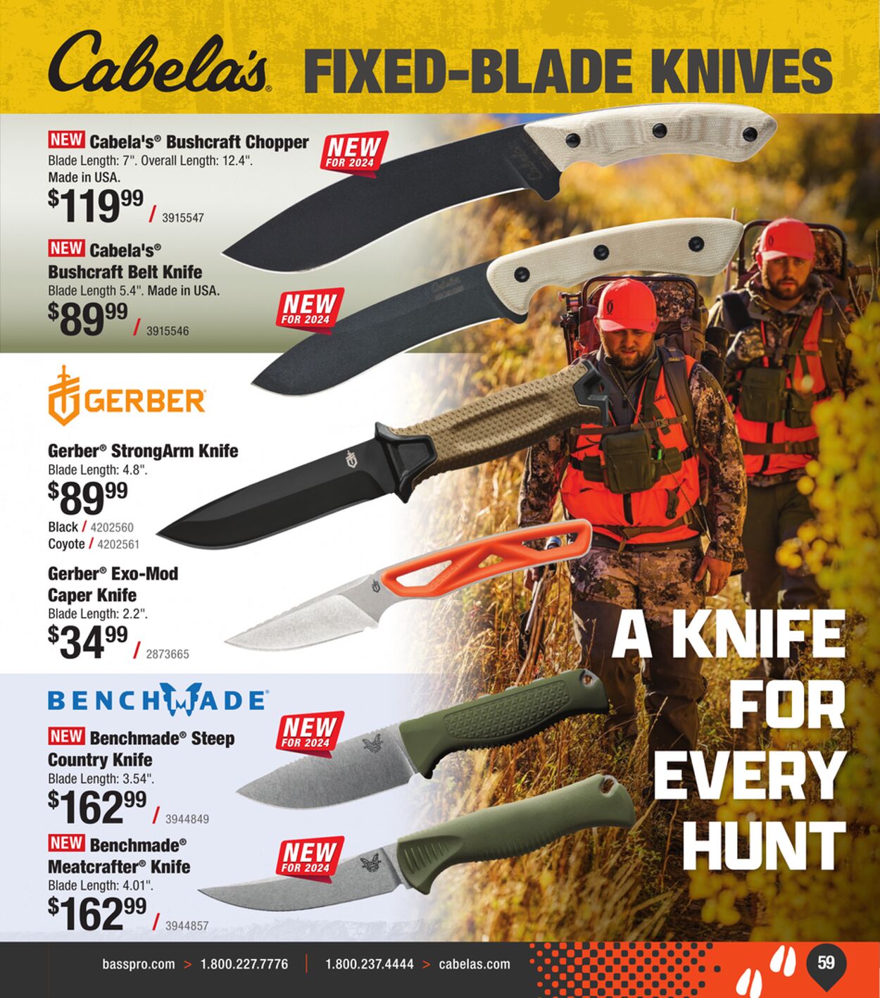 Weekly ad Cabela's 08/29/2024 - 01/29/2025