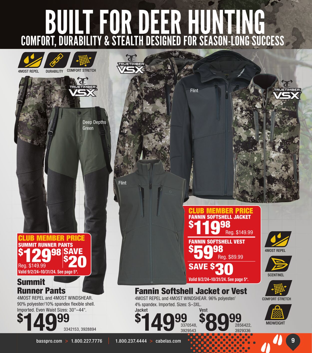 Weekly ad Cabela's 08/29/2024 - 01/29/2025