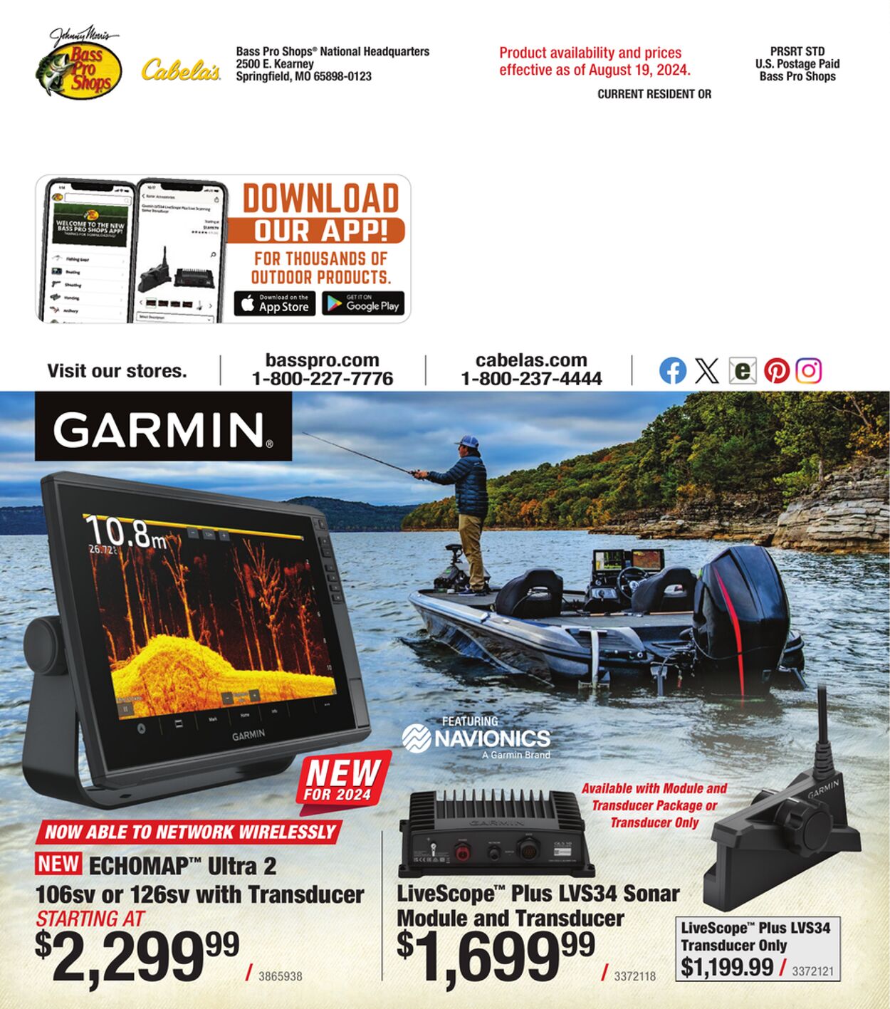 Weekly ad Cabela's 08/16/2024 - 09/16/2024