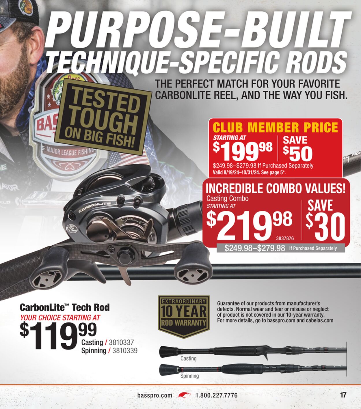 Weekly ad Cabela's 08/16/2024 - 09/16/2024