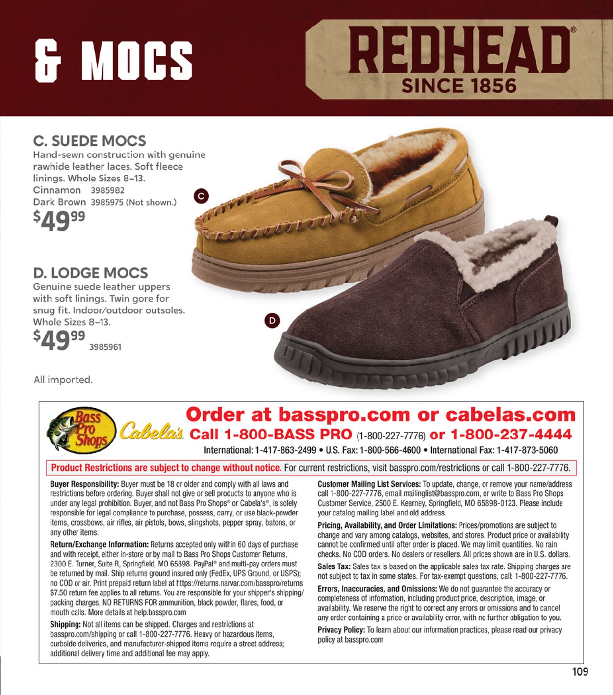 Weekly ad Cabela's 08/29/2024 - 12/29/2024