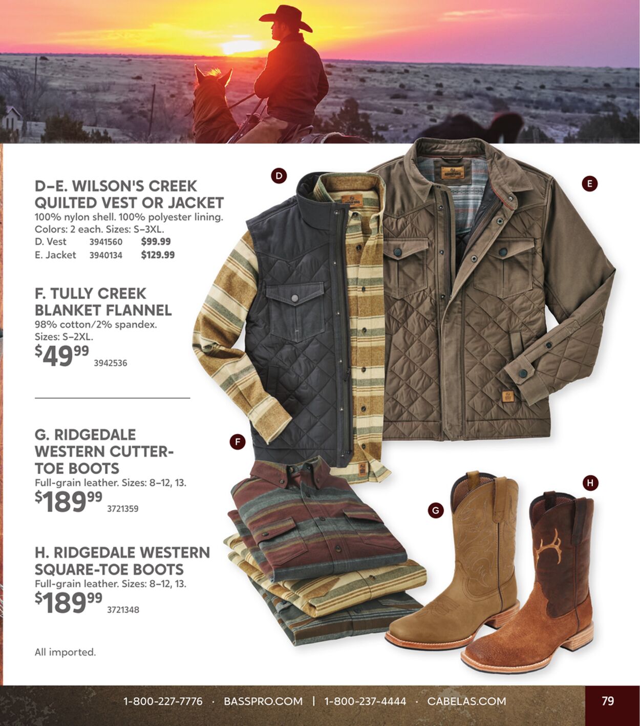 Weekly ad Cabela's 08/29/2024 - 12/29/2024