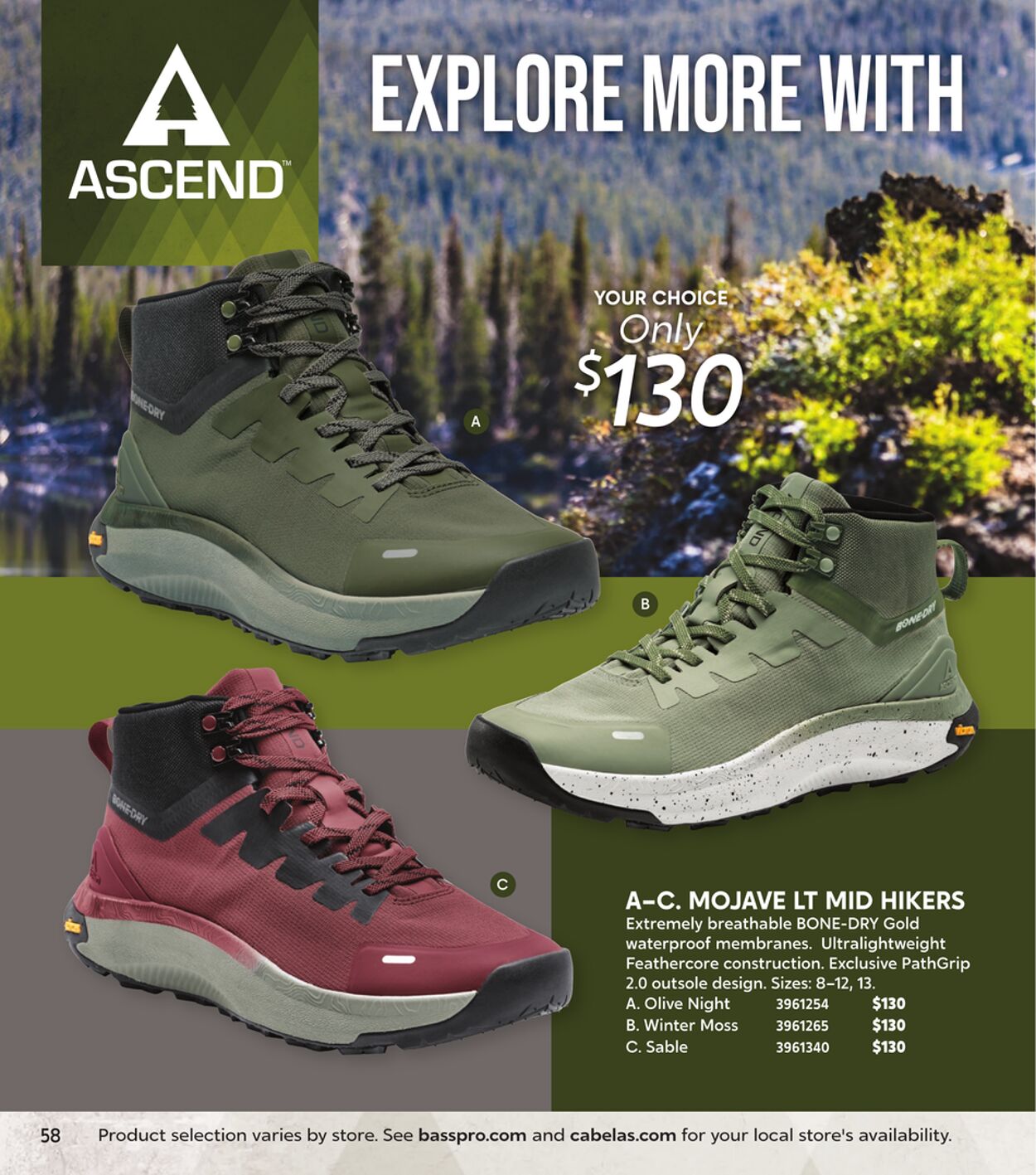 Weekly ad Cabela's 08/29/2024 - 12/29/2024