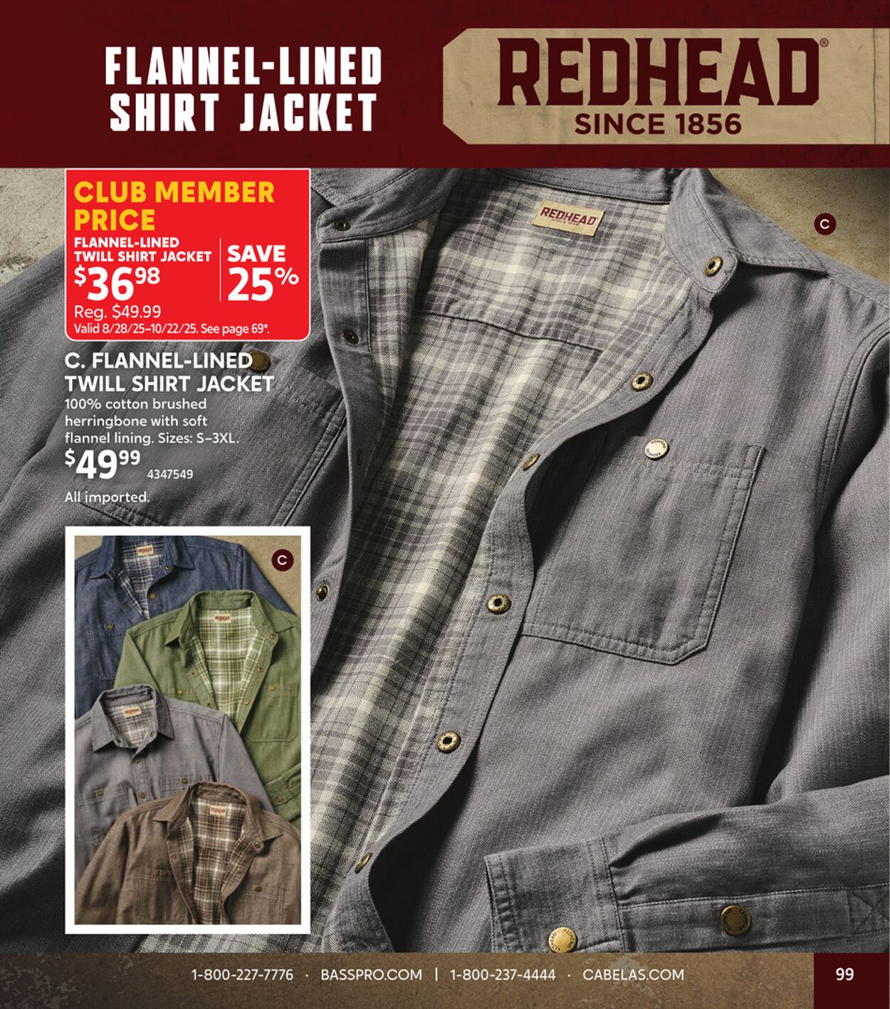 Weekly ad Cabela's 08/29/2025 - 09/05/2025
