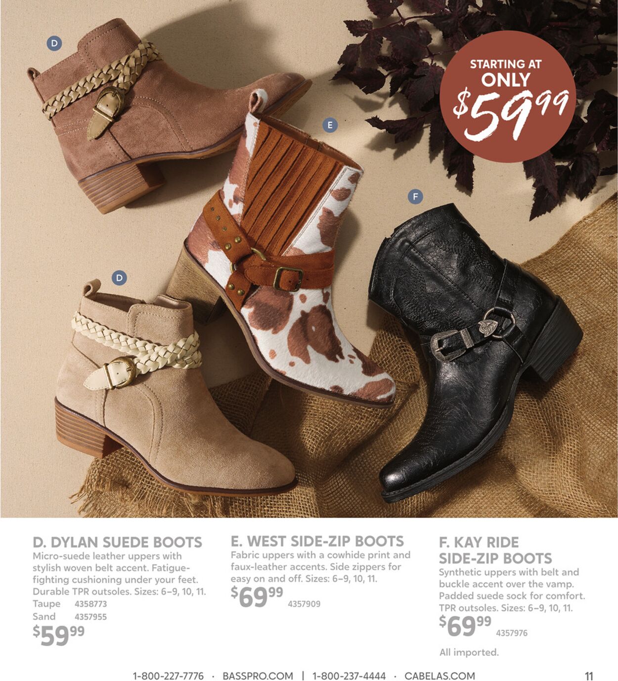 Weekly ad Cabela's 08/29/2025 - 09/05/2025