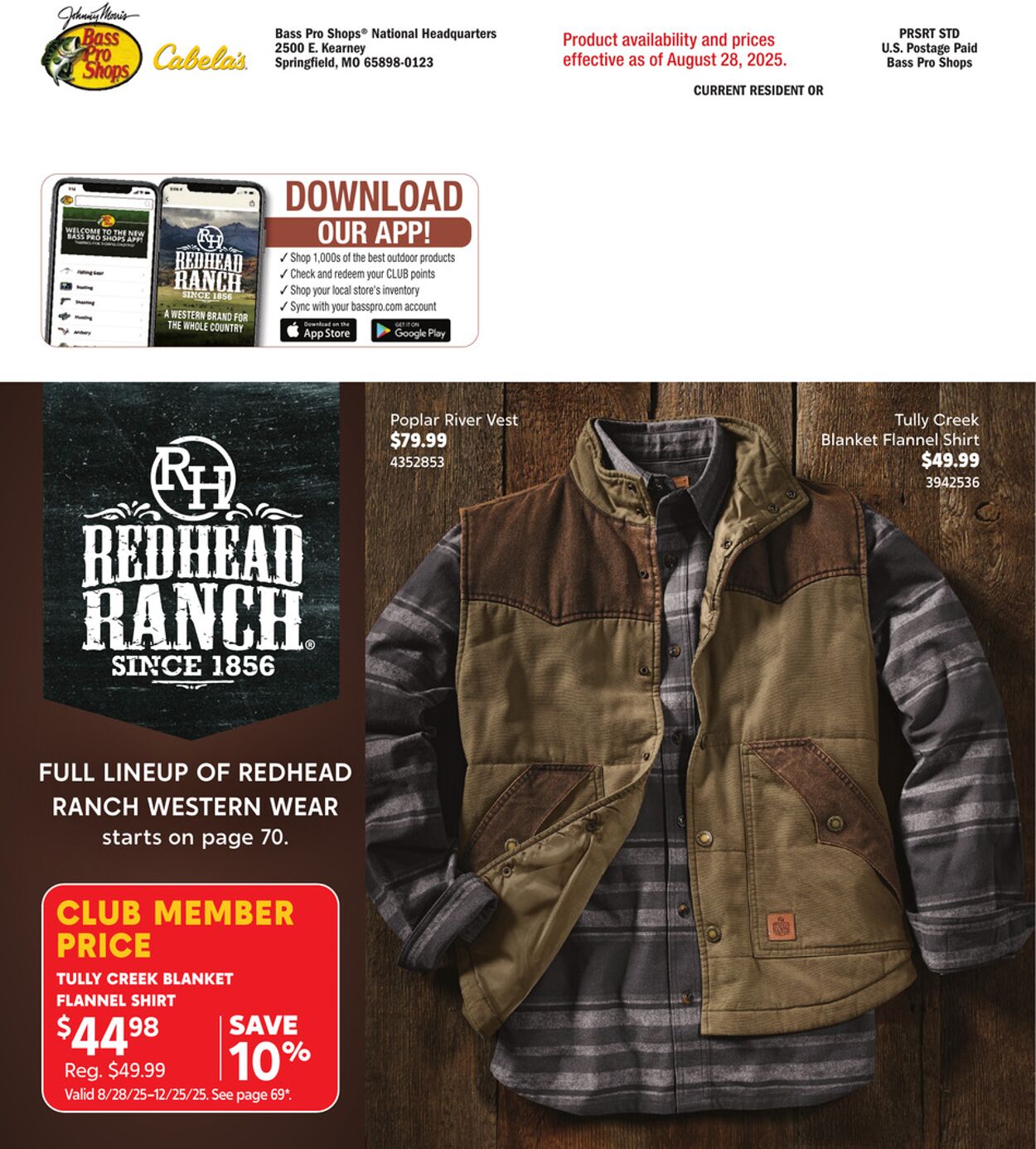 Weekly ad Cabela's 08/29/2025 - 09/05/2025