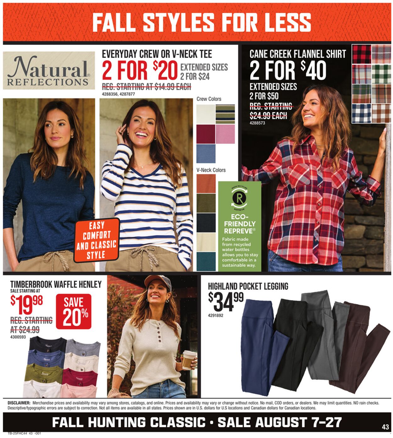 Weekly ad Cabela's 08/07/2025 - 08/27/2025