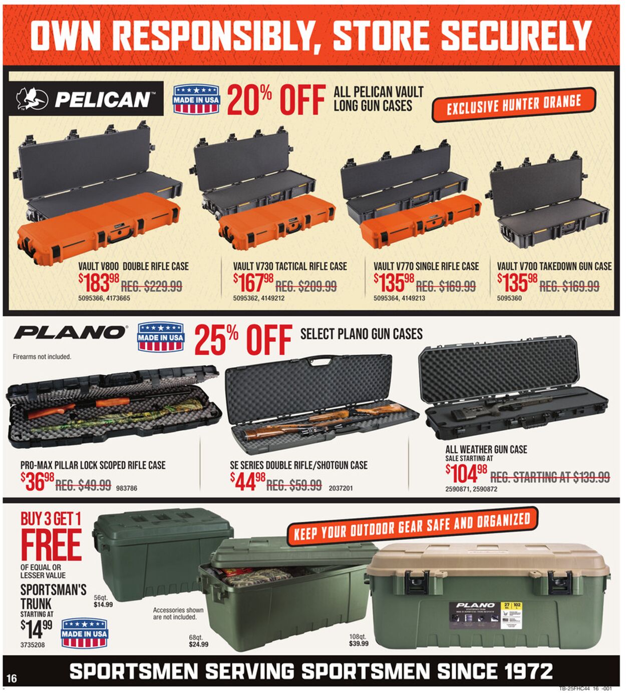 Weekly ad Cabela's 08/07/2025 - 08/27/2025