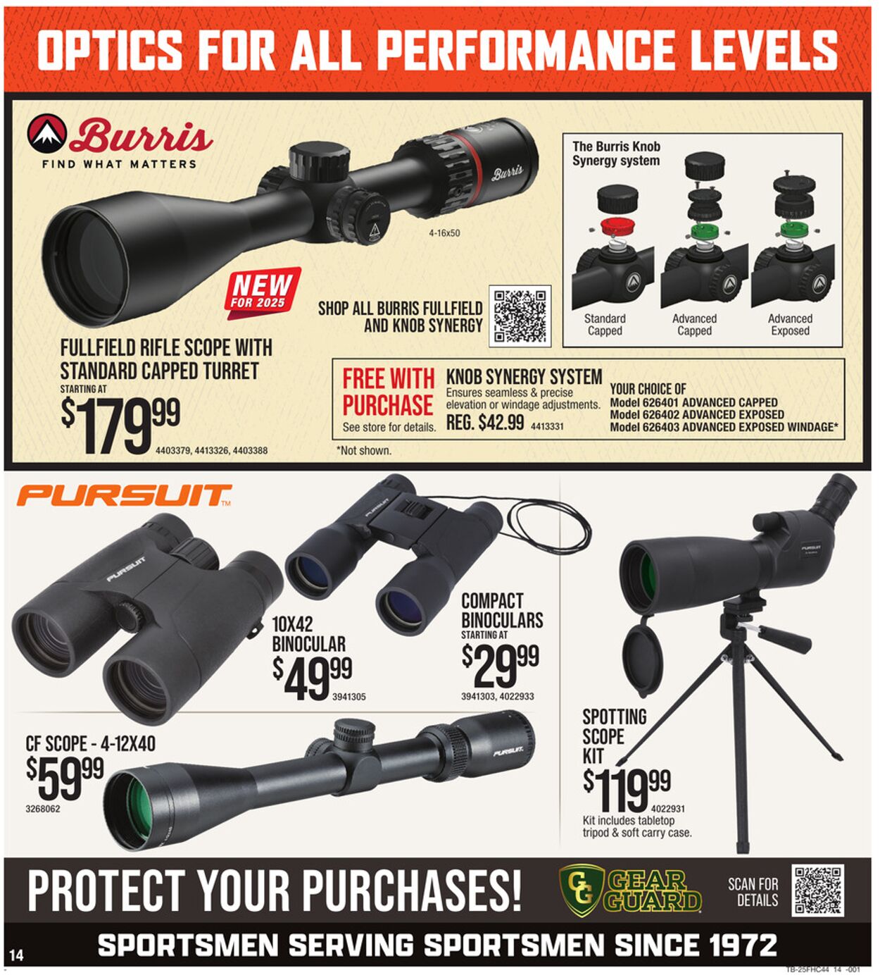 Weekly ad Cabela's 08/07/2025 - 08/27/2025