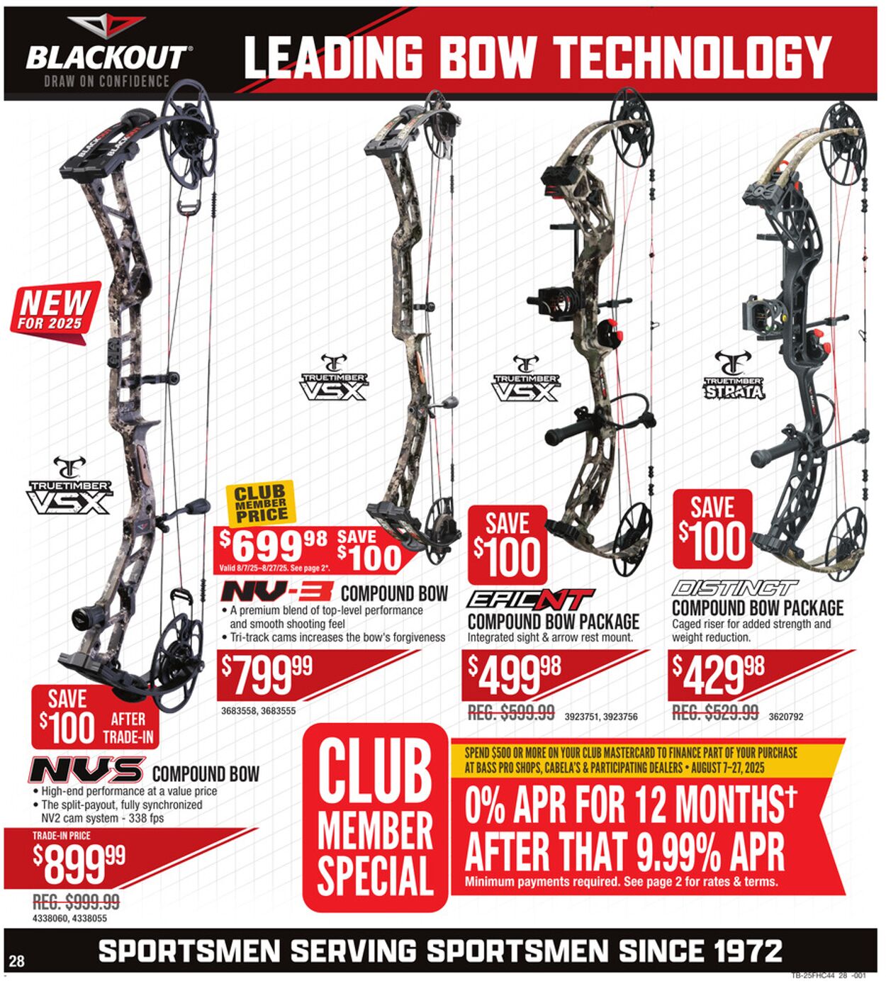 Weekly ad Cabela's 08/07/2025 - 08/27/2025