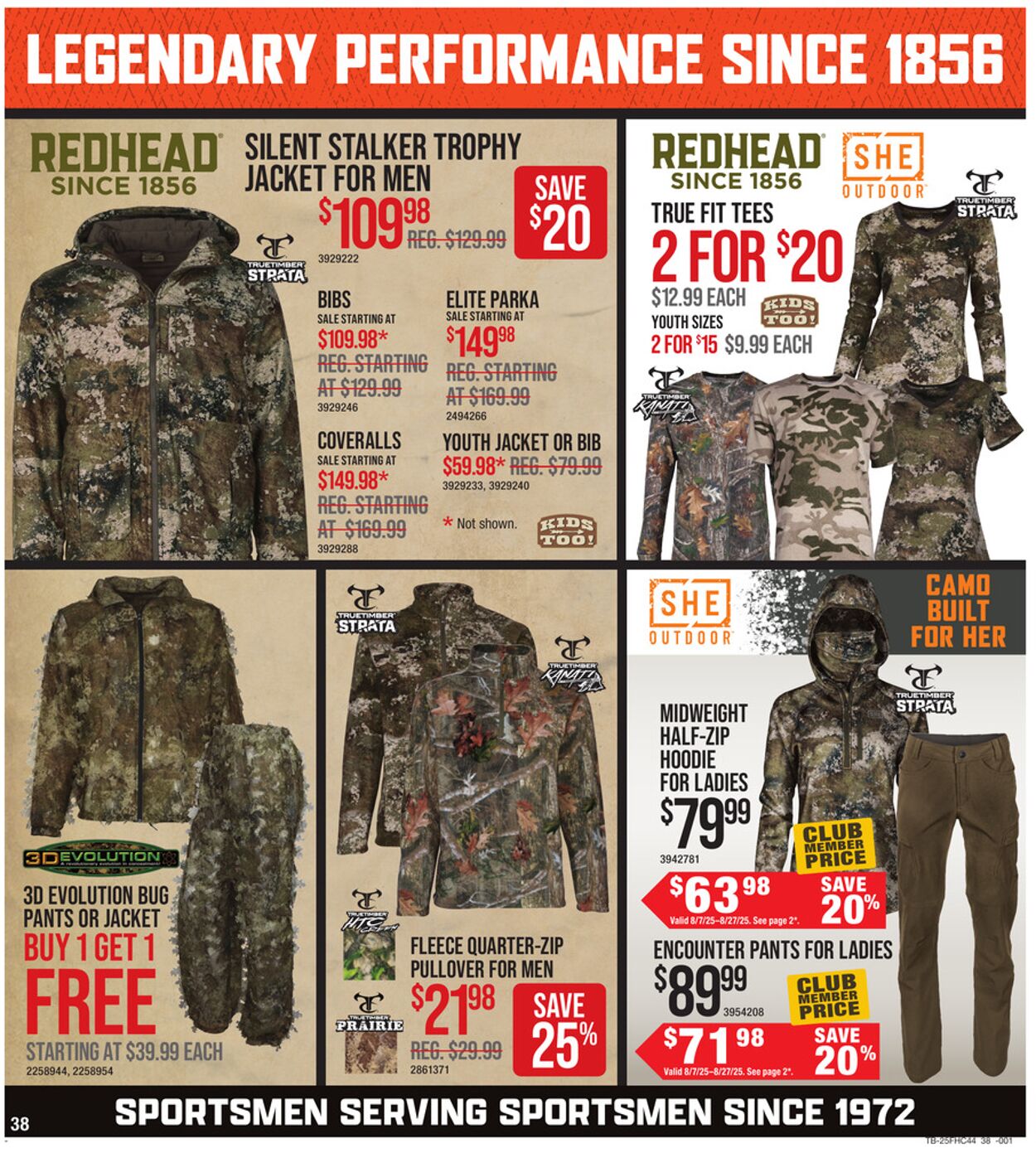 Weekly ad Cabela's 08/07/2025 - 08/27/2025