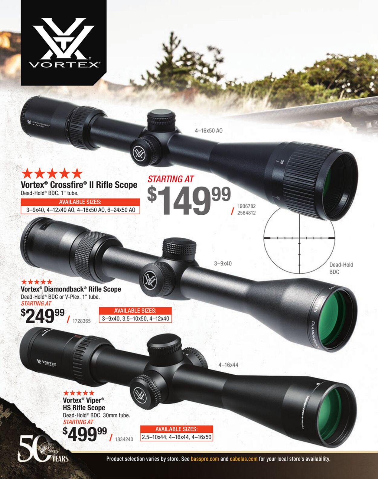 Weekly ad Cabela's 12/01/2022 - 12/31/2022