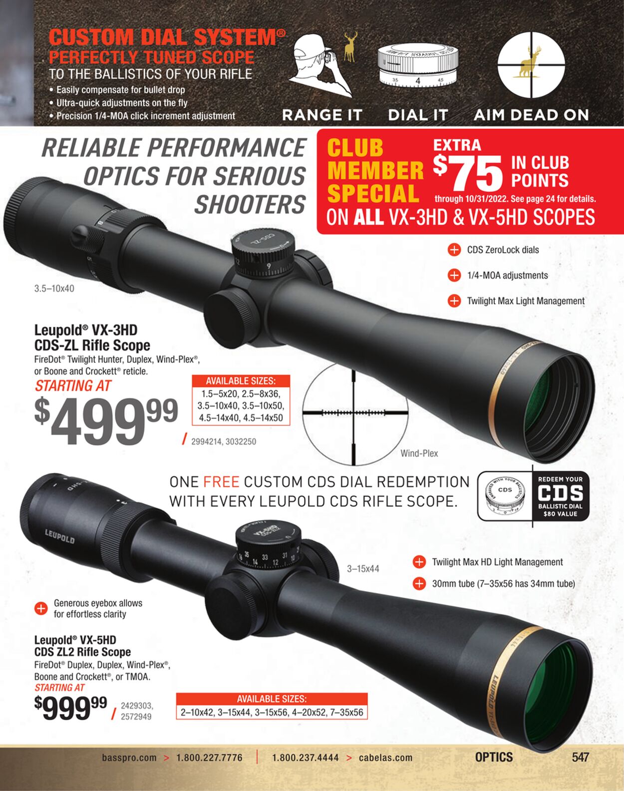 Weekly ad Cabela's 12/01/2022 - 12/31/2022