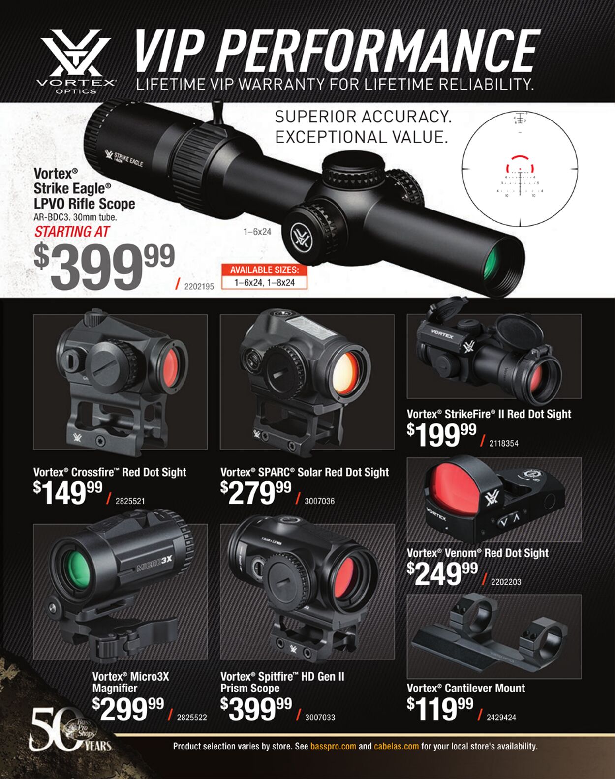 Weekly ad Cabela's 12/01/2022 - 12/31/2022