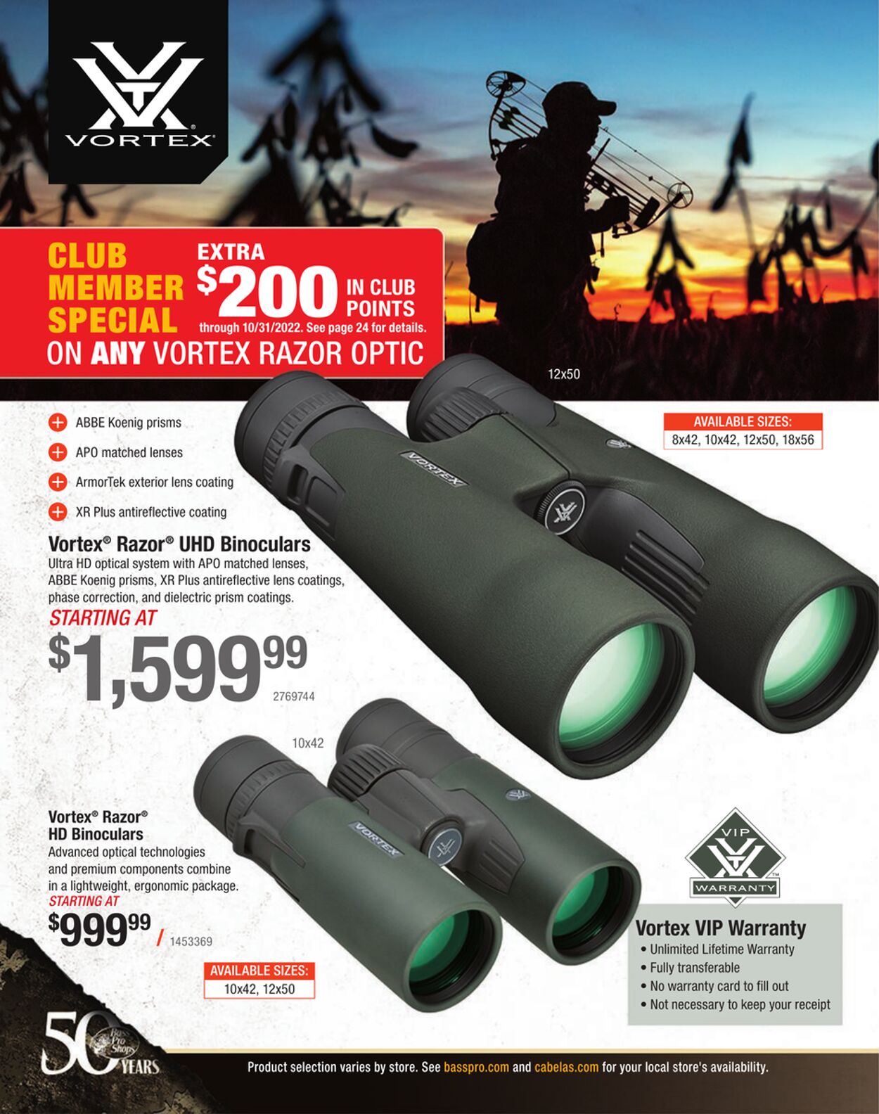 Weekly ad Cabela's 12/01/2022 - 12/31/2022