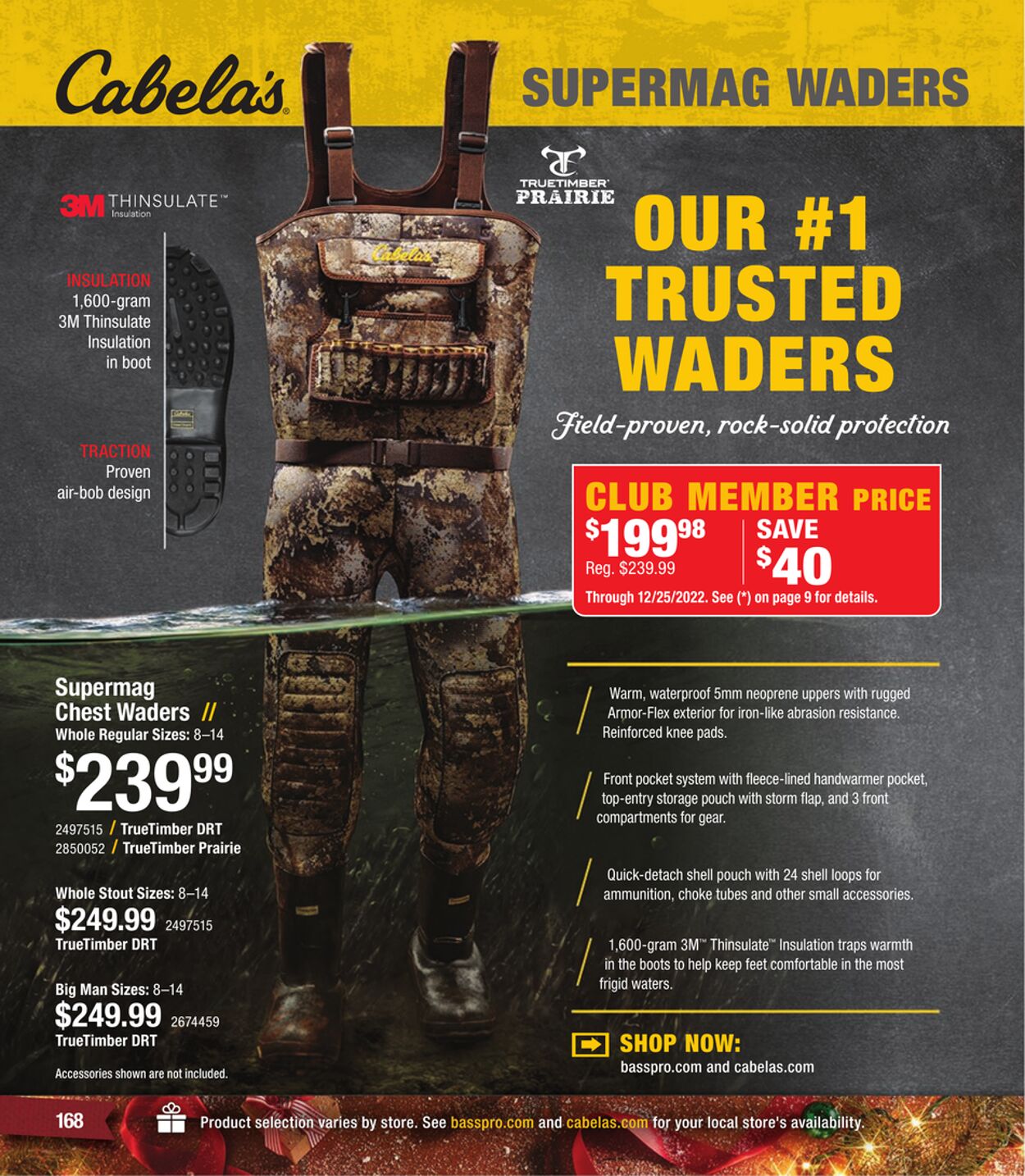 Weekly ad Cabela's 12/01/2022 - 12/31/2022