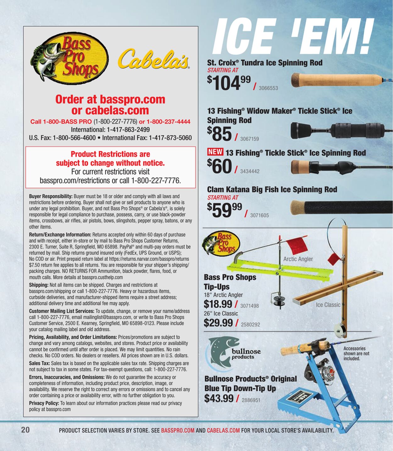 Weekly ad Cabela's 12/01/2022 - 12/31/2022